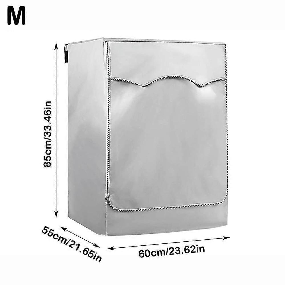 Oxford Washing Machine Cover With Roll Edge Dust Proof Cover  For Front Loading Machine