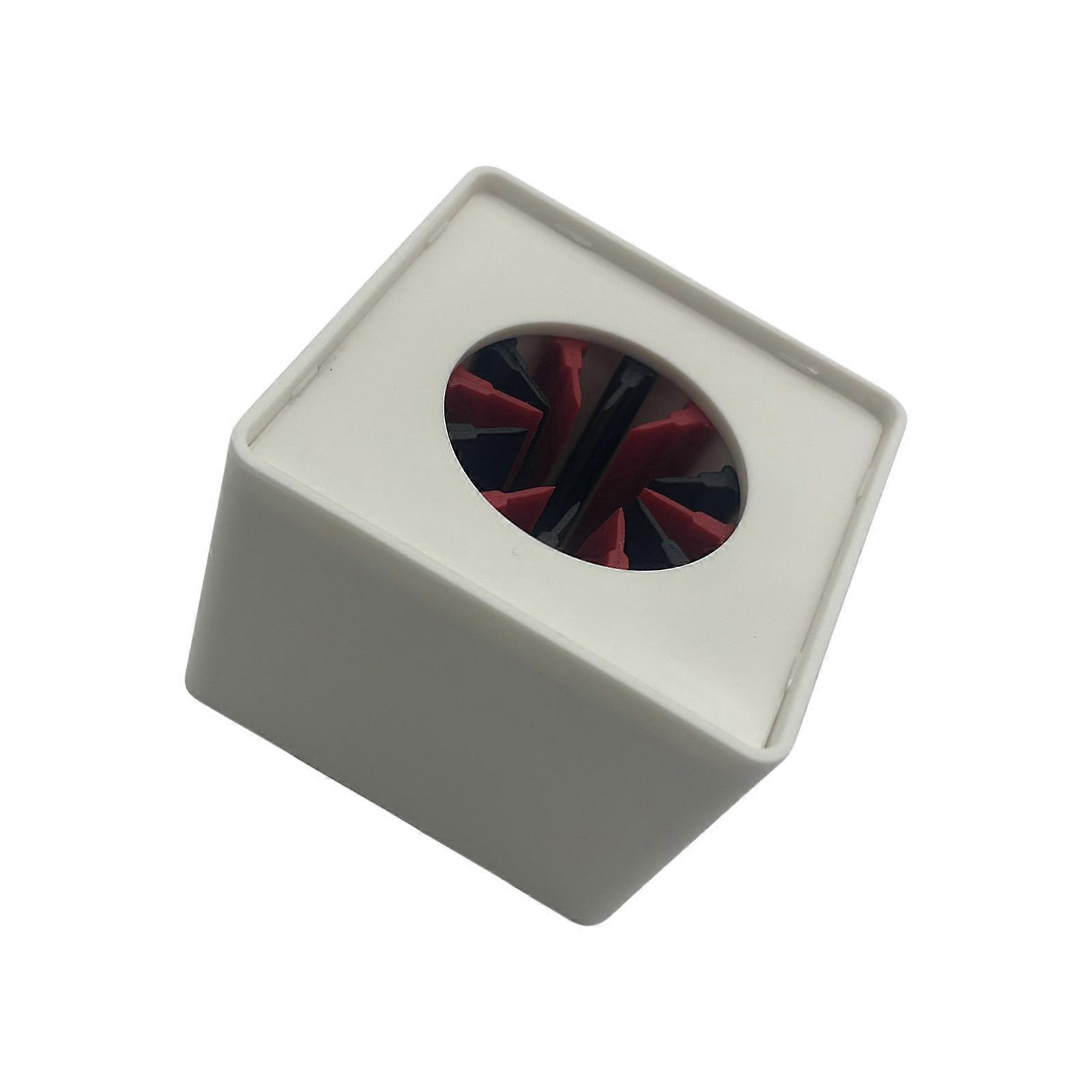 Tragbare ABS Mikrofon Logos Flaggenhalter Mikrofone Flaggenstation für Broadcast Interviews Anpassbares Design für Recorder Weiß