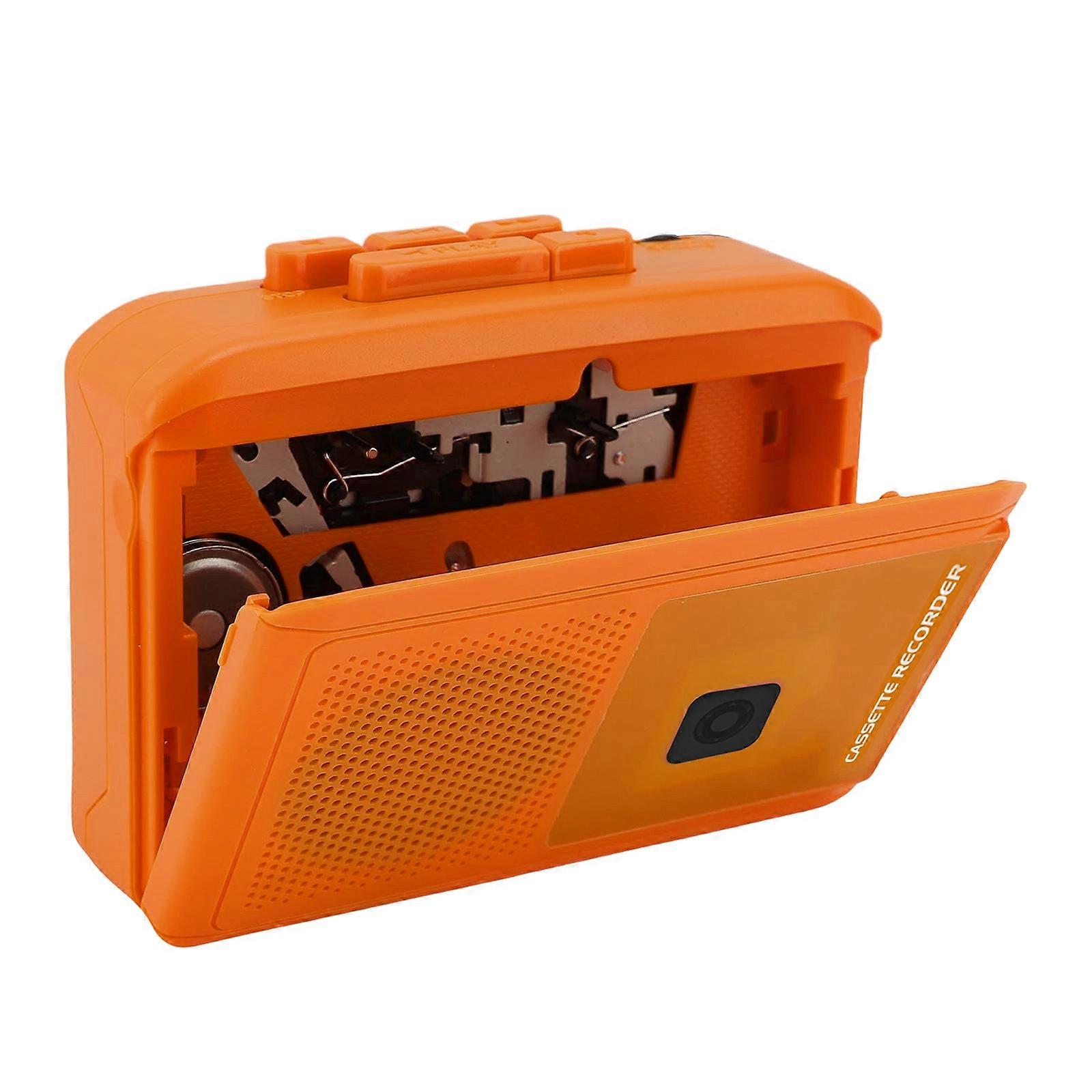 Retro Cassettes To Digital Sound Converter Supports Multiple Format USB Connection For Instantly File Sharing Multicolor