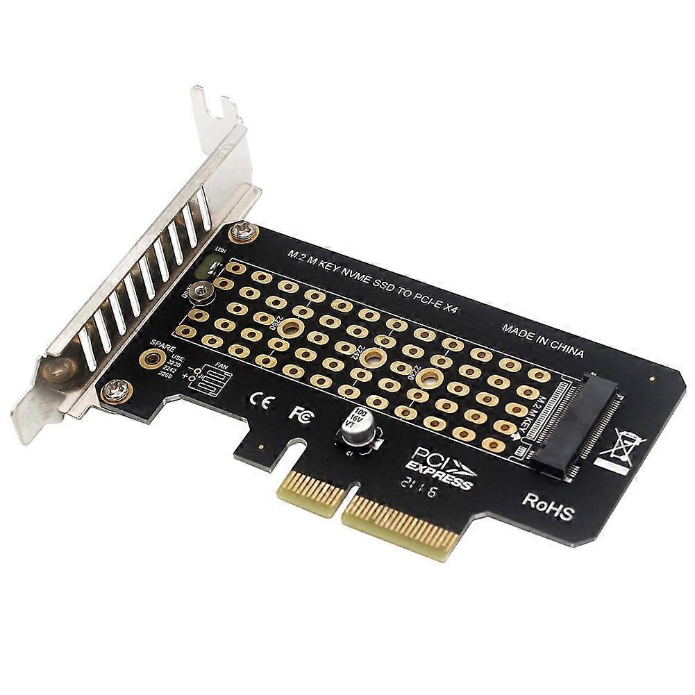 jixopn M.2 NVME SSD To PCIe 4.0/3.0 X4 Adapter Card 32Gbps Full Speed PCI-E GEN4 for Desktop PC for 2280/2260/2242/2230 M.2 NVMe SSD