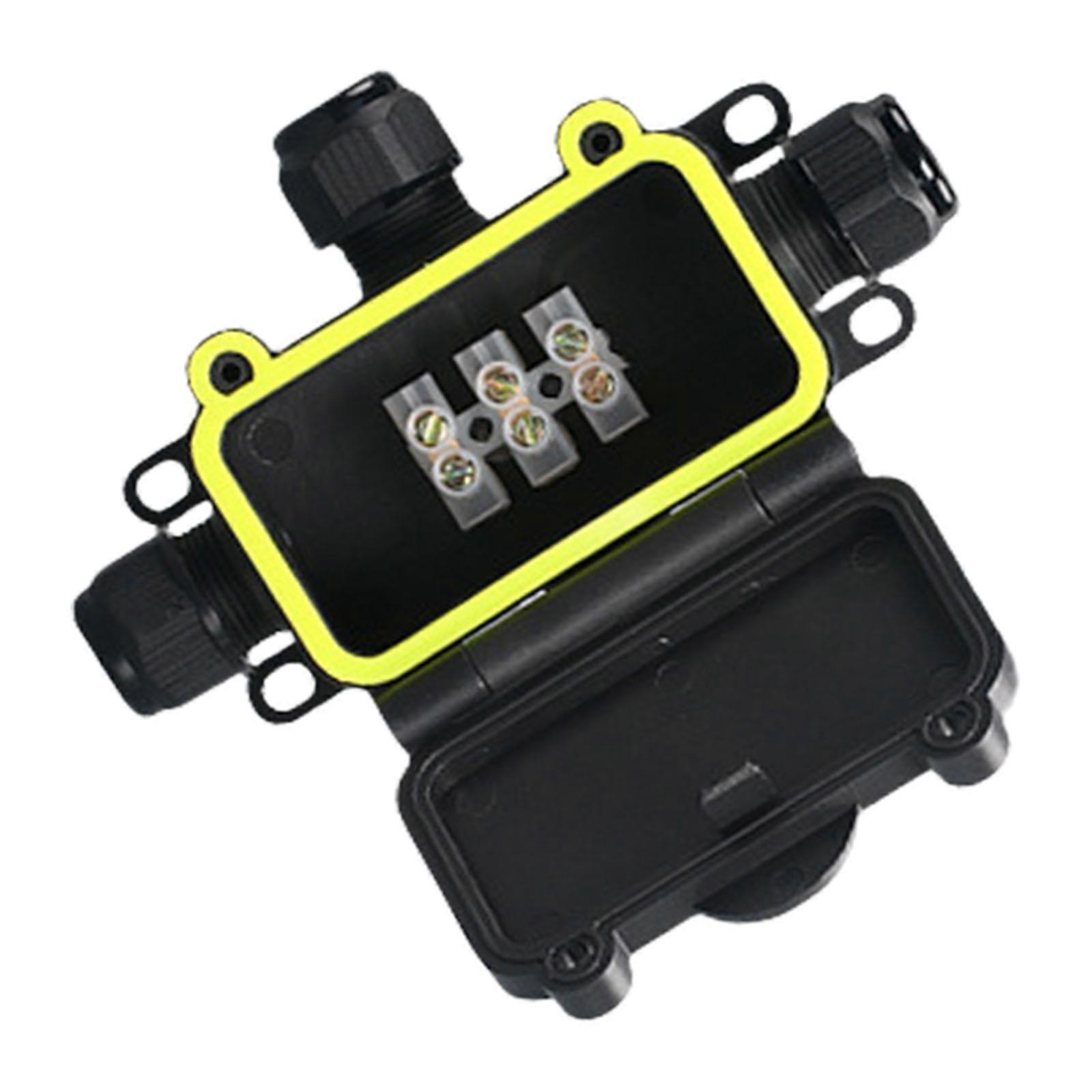 Multipurpose Outdoor Electrical PC Junction Box with Waterproof Designs Convenient for Secure 5 8mm Wire Connection Multicolor