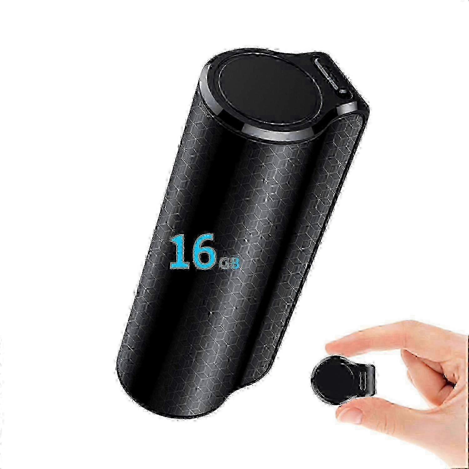 Mini Voice Controlled Recorder: Small handheld monitoring device with magnetic technology for clear