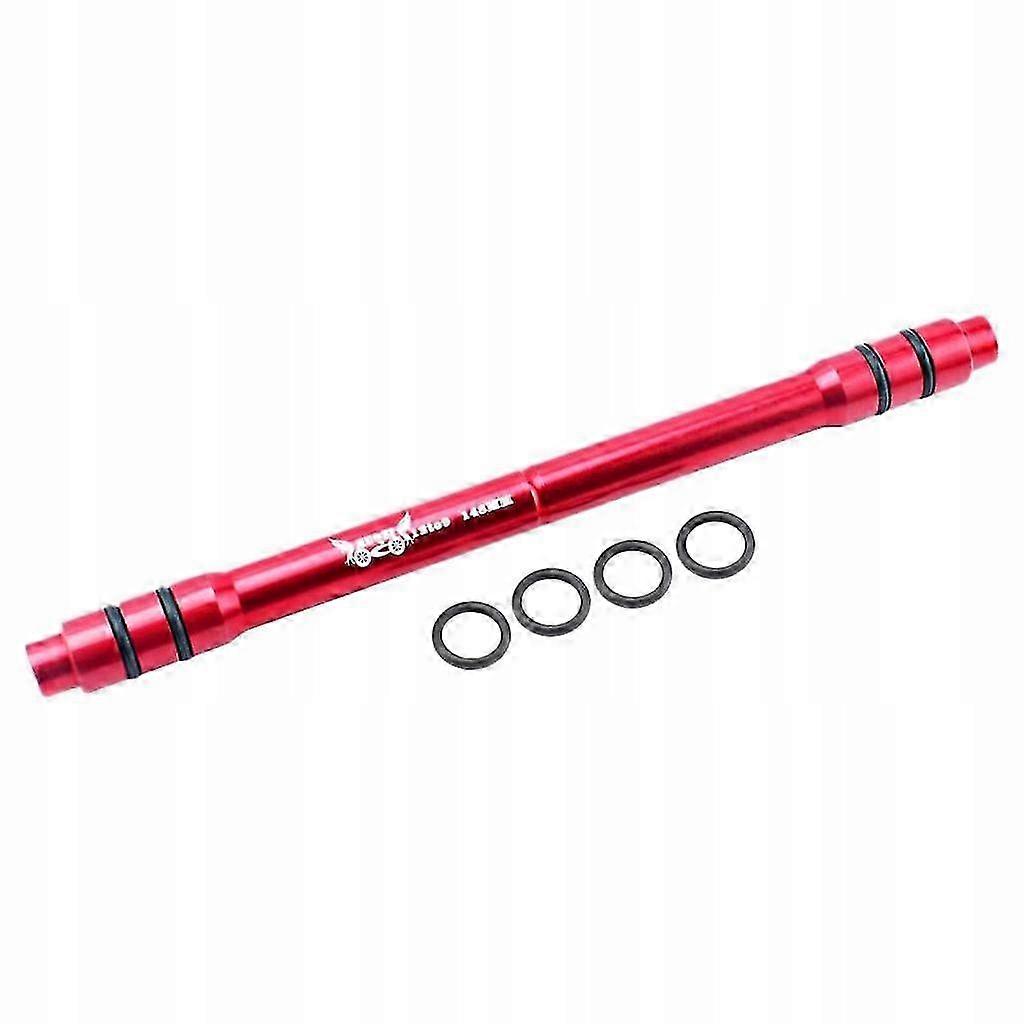 Lightweight 12mm To 9mm Through 148mm Axle Conversion Skewer Adapter Red