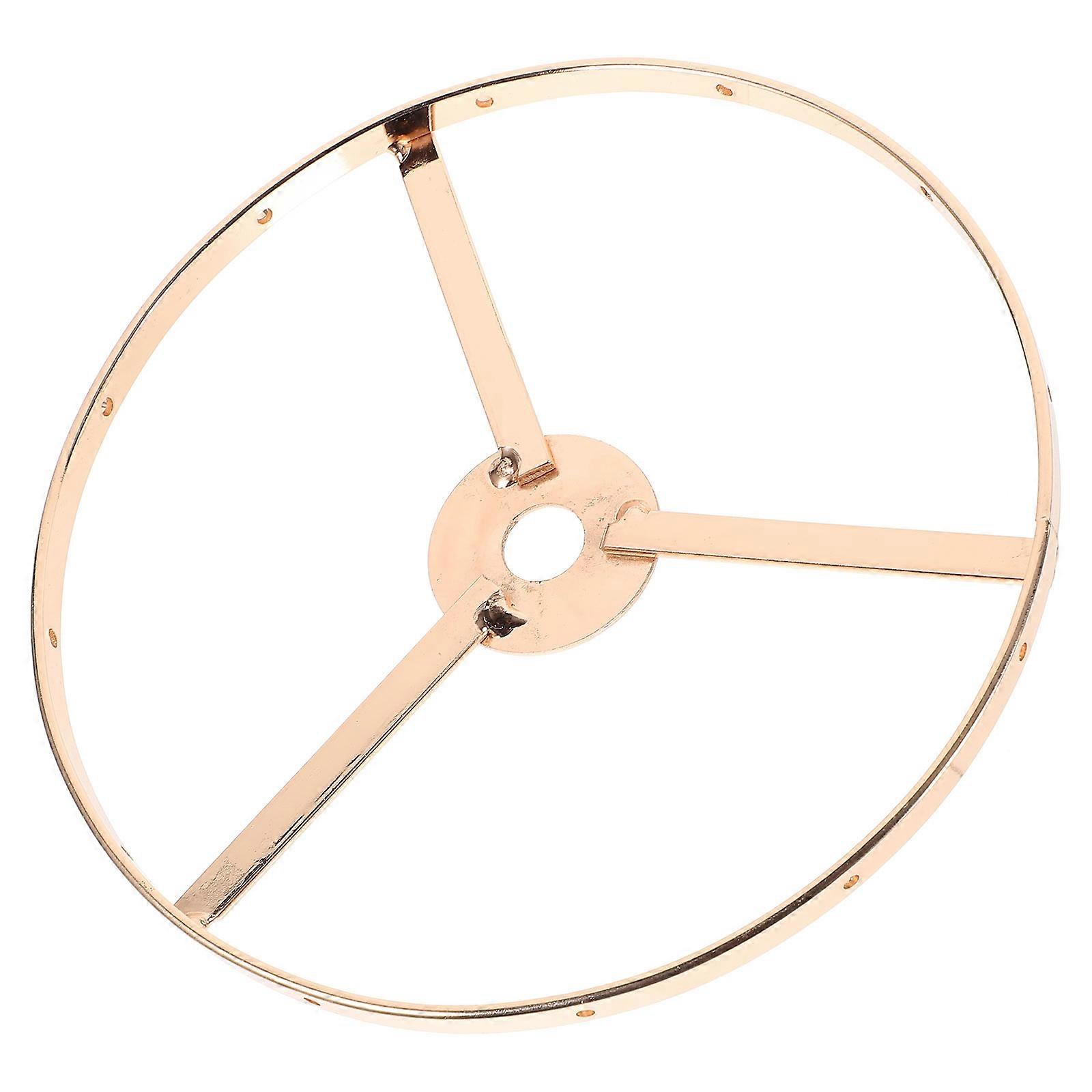 Lampshade Frame Ring DIY Iron Lampshade Holder Frame Ring for E27 Lamp Socket