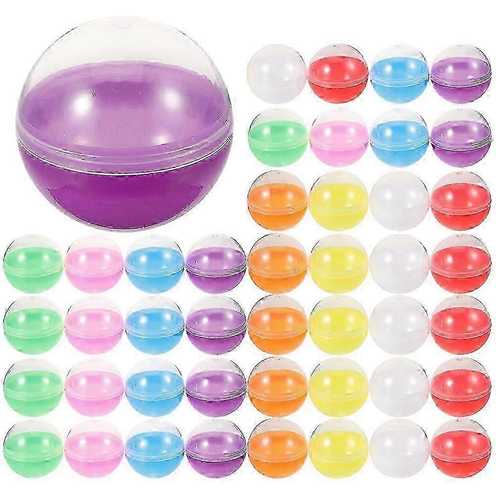 60Pcs Fillable Balls Multi-function Plastic Balls Twisting Balls Fillable Balls for Party