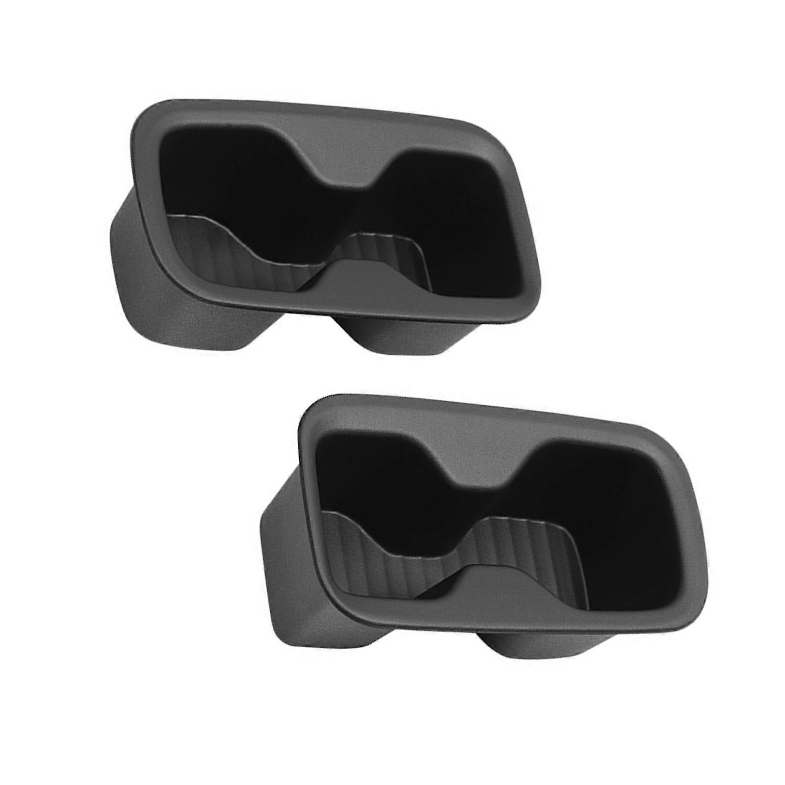 Oversized Door Mounted Cup Holders High Capacity Beverage Organizers with Not Tip Designs Simple Installs for Vehicle Multicolor