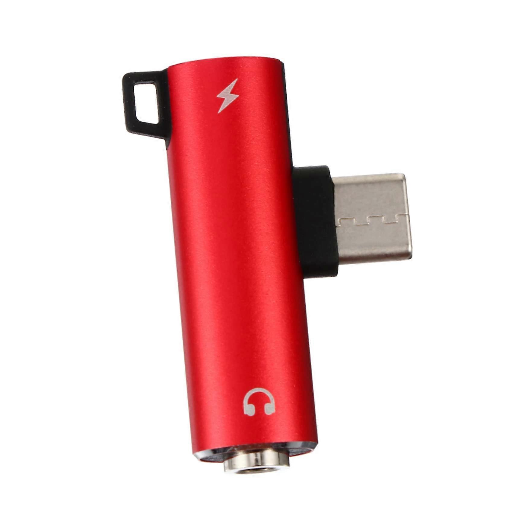 USB C to 3.5mm Audio Adapter with Charger for Galaxy, Music and Call Support