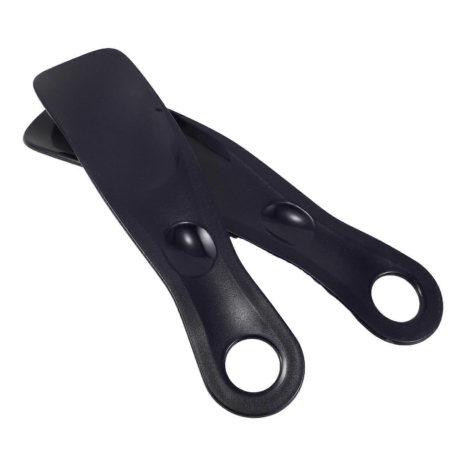 Plastic Shoe Horn Sturdy Helper for Shoe Using 2Pcs Perfect for Home