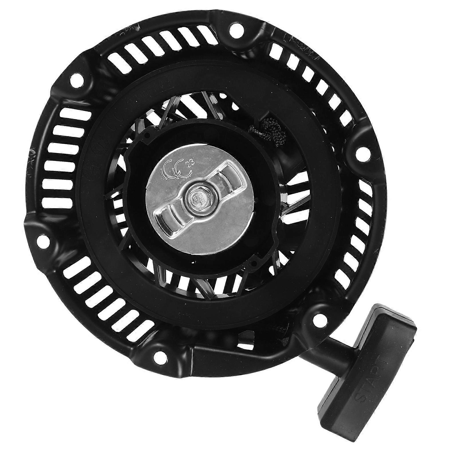 Generator Starter Re-Coil Starter for Engine Replacement Black Iron
