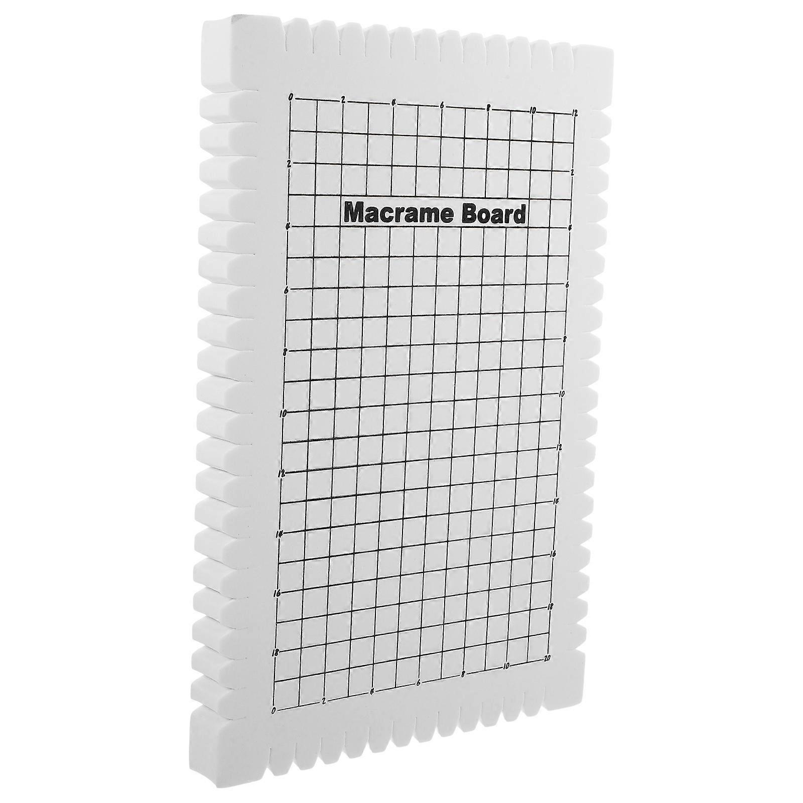 Foam Macrame Board for Knotting Project Durable and Comfortable