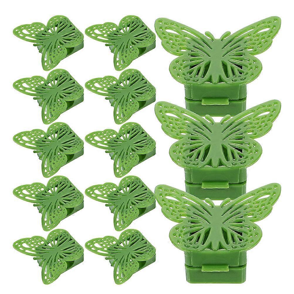 Plastic Trellis Clips for Climbing Plants Self-Adhesive 20Pcs Collection