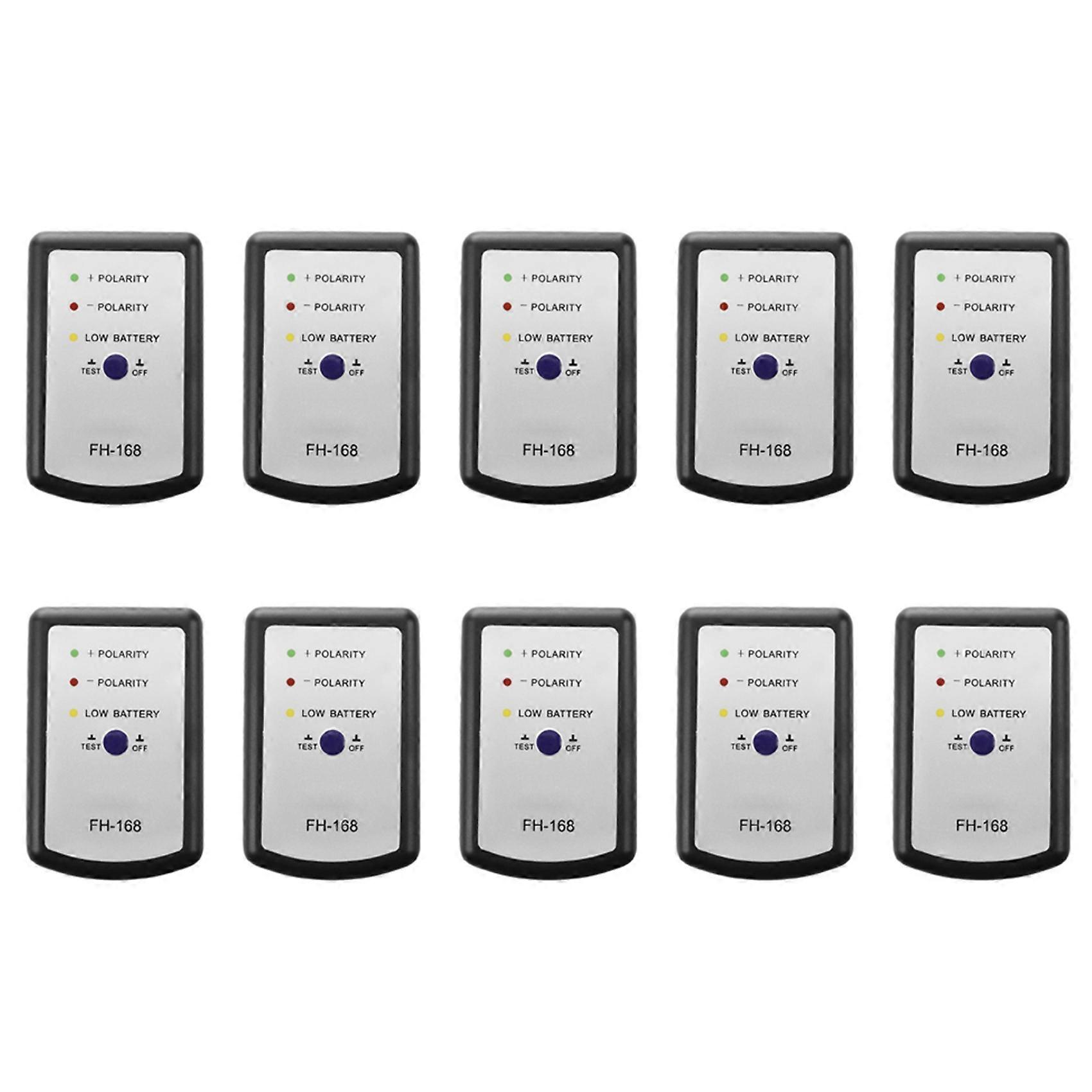 10X Black Speaker Polarity Tester PH Phase Meter/Phasemeter for Auto Car