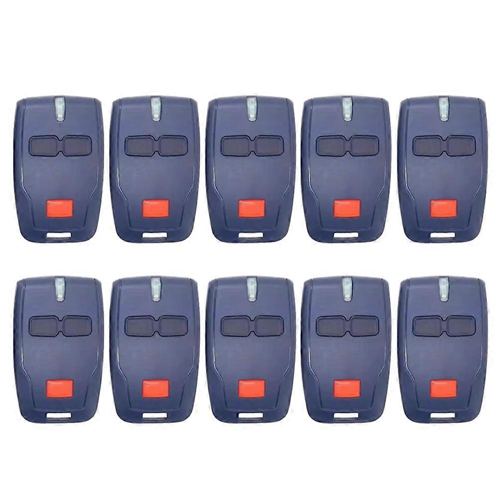 10pcs Remote Control 2 Button 433MHz Rolling Code Garage Door Gate Remote Control for BFT MITTO 2 MITTO 4