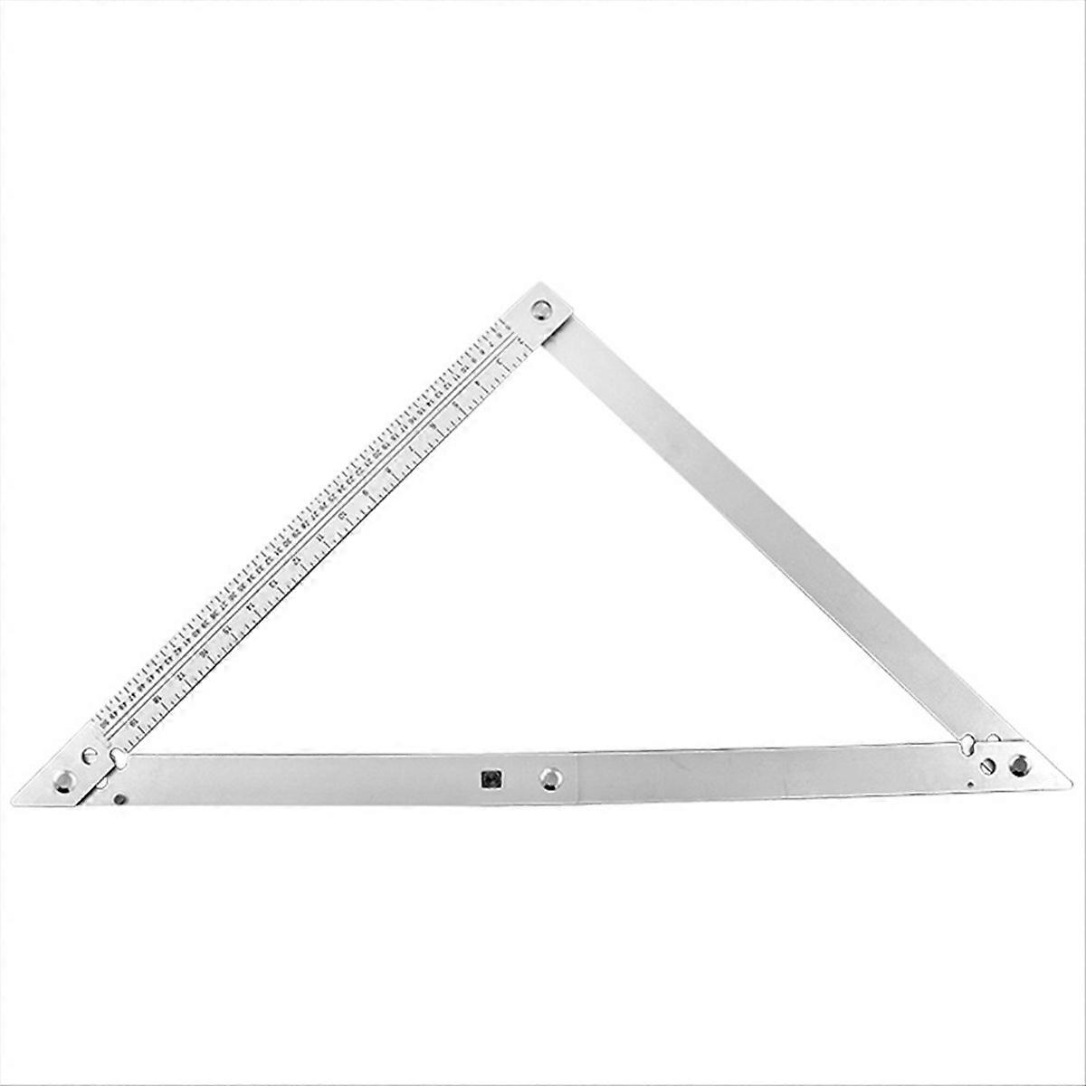 45 ° Triangle Ruler Multifunctional Ruler Woodworking Drawing Tool