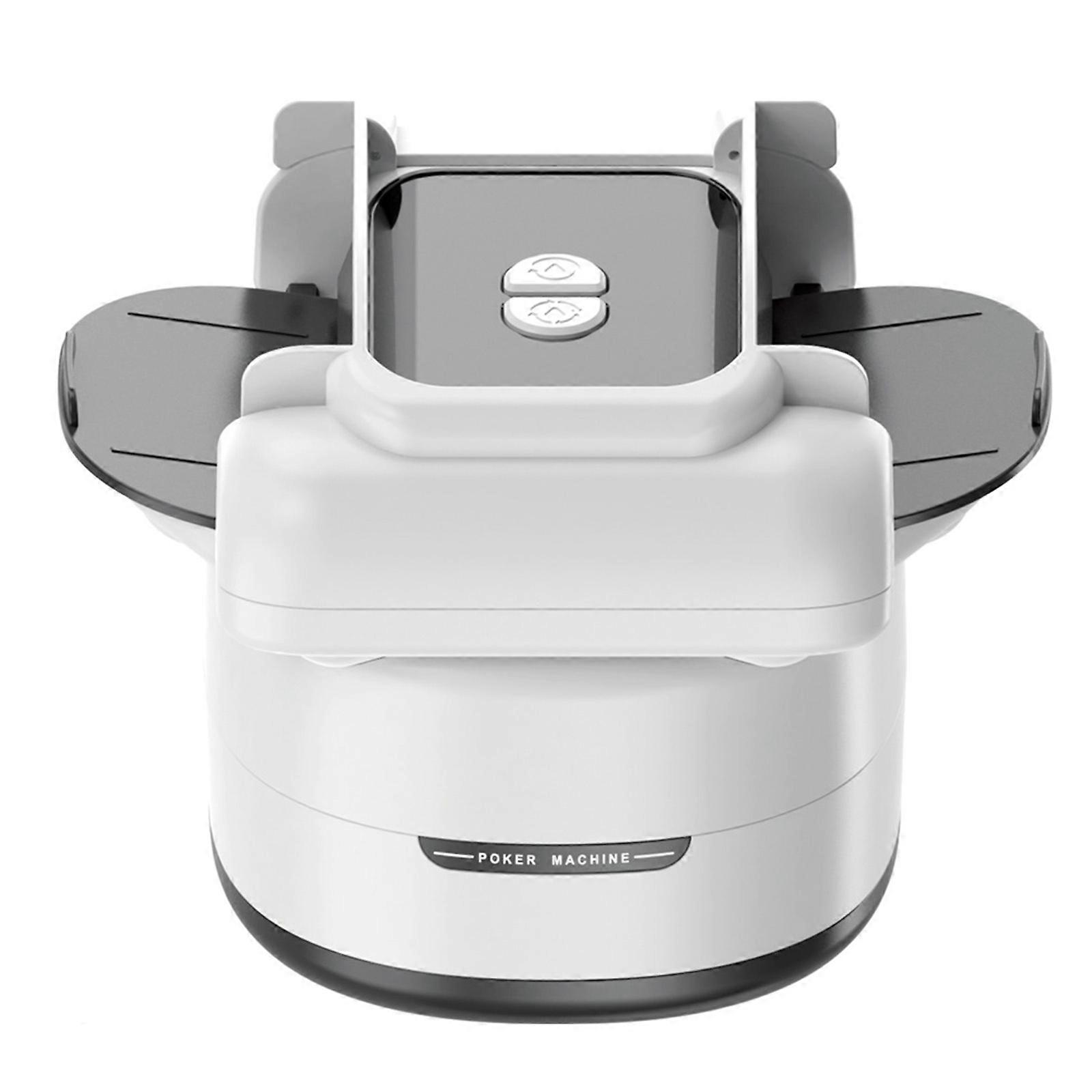 Quiet Poker Shufflers Automatic Card Poker Shufflers Easy to Operate Handle 4 Decks Silently Constructed from Plastic Multicolor