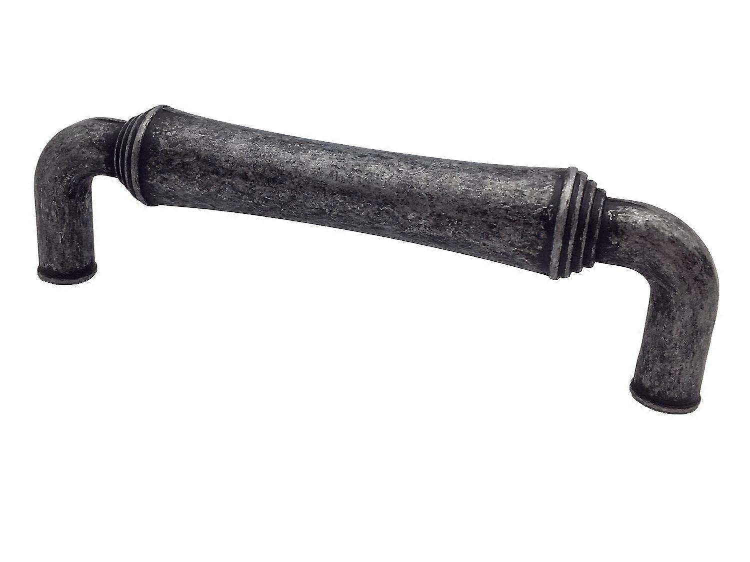 Antique Pewter Cabinet Pull Handle 96mm Center to Center Zinc Alloy for Drawer and Dresser