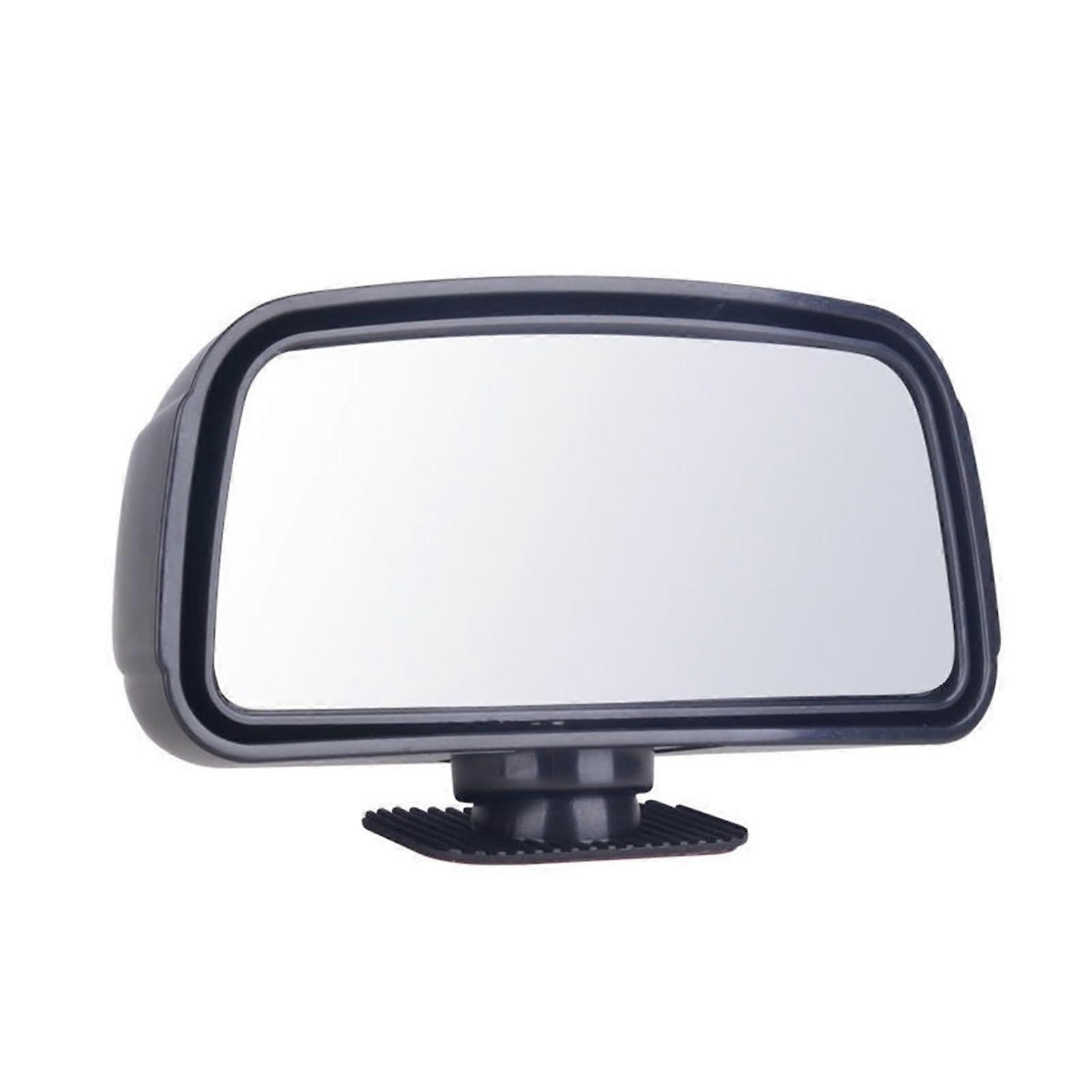 Motorcycle Rearview Mirror with 360° Rotation WideAngle View for Blind Spot Reduction – Black