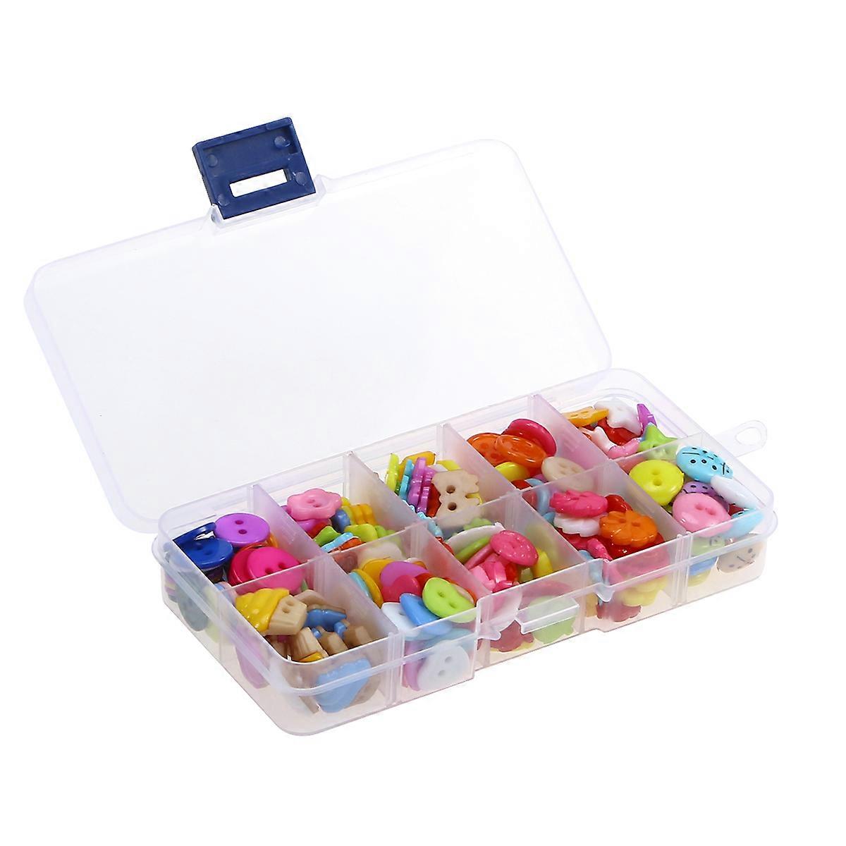 Sewing Buttons Nylon for DIY Crafts 720Pcs Cartoon Buttons in Assorted Color