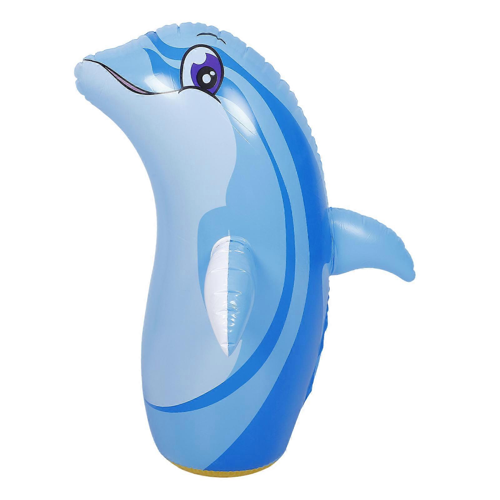Dolphin Shaped Playthings Inflatable Design Halloween Cosplay Decorative 1 PCS