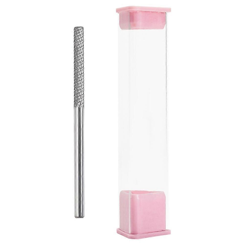 Manicure Nail Drill Bits 2Pcs Tungsten Carbide Bits for Cuticle Cleaning and Preparation