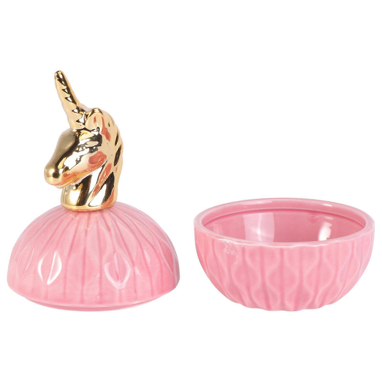 Jewelry Storage Box Candy Jar Creative Electroplating for Storage 3Pcs