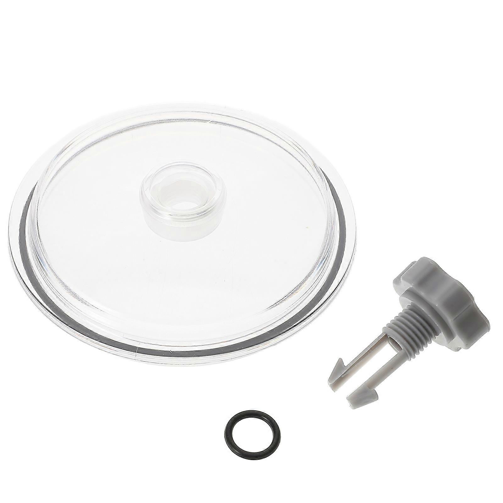 Pool Sand Filter Pump Cap Replacement Cover with Gasket 1Set