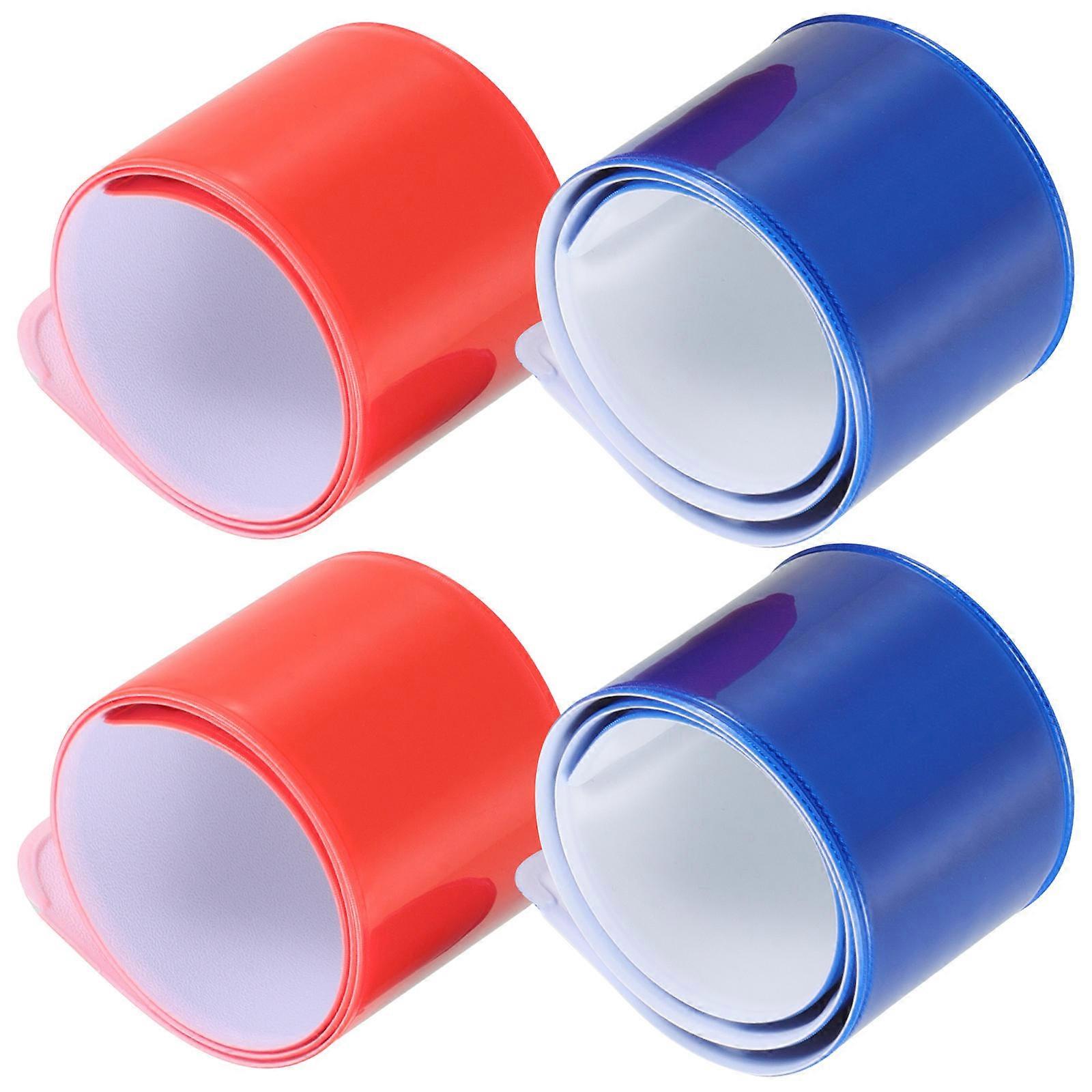 High Visibility Reflective Wrist Bracelets for Night Running 12Pcs Multi Colors