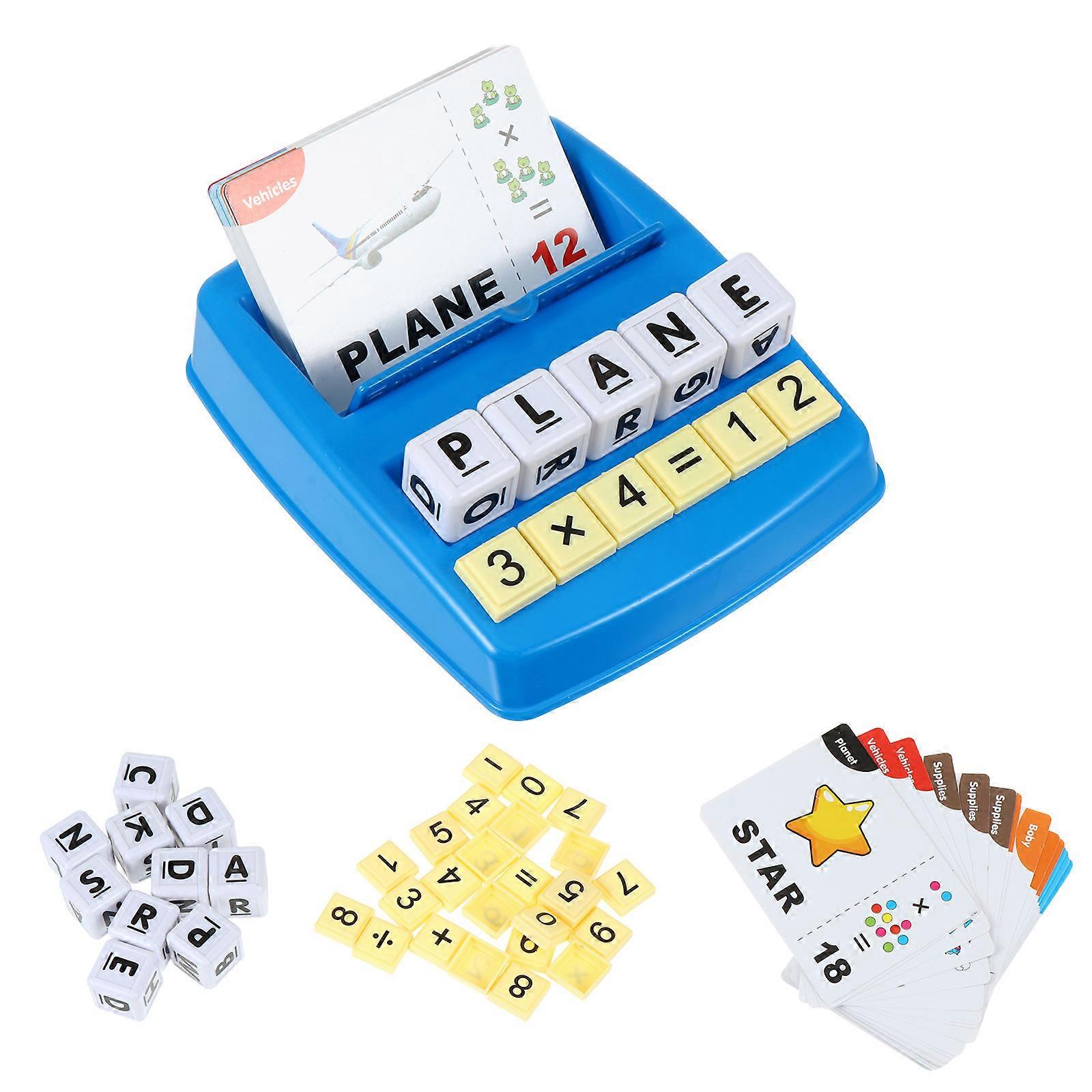 Educational Toy Literacy Fun Game for Kids Learning 2Sets