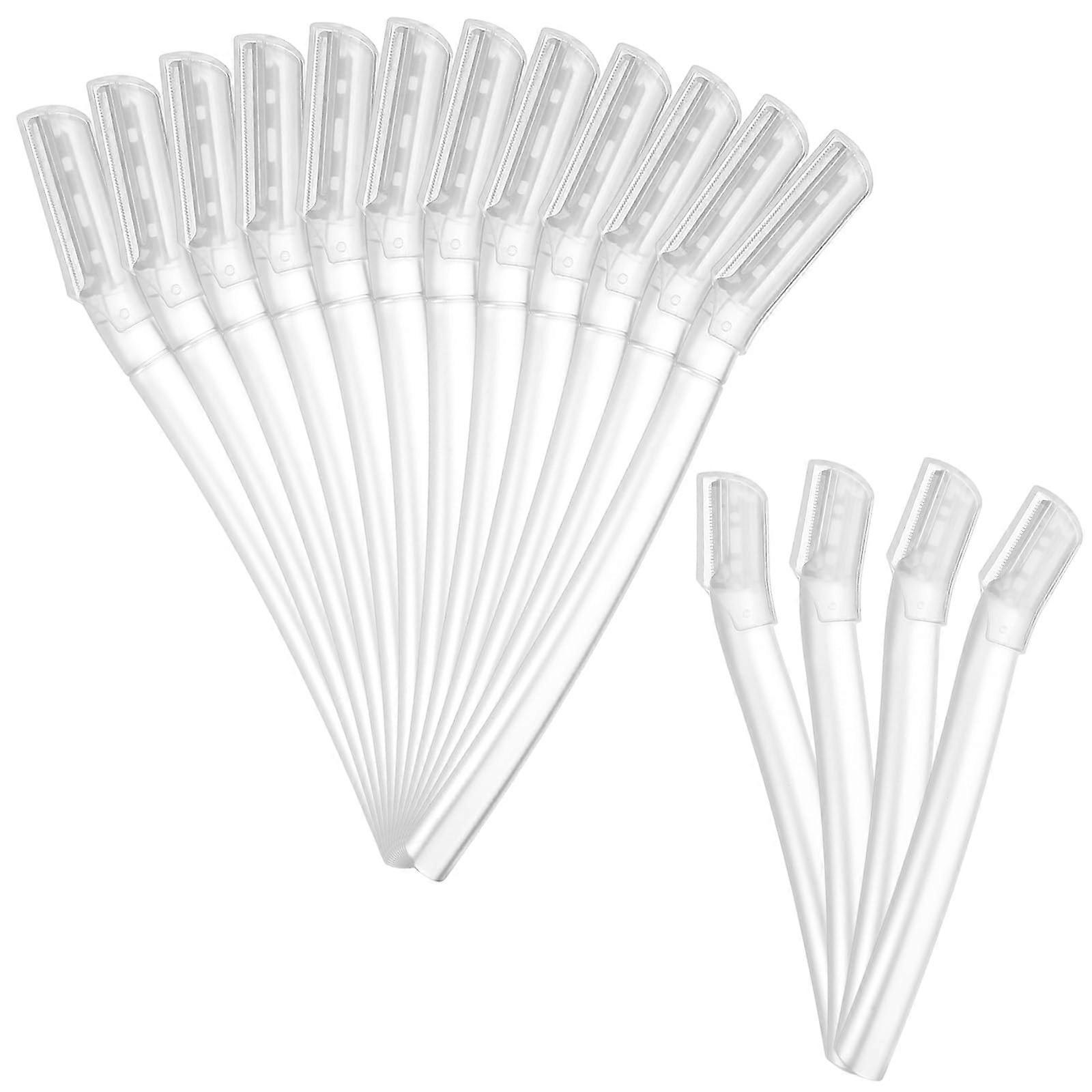 16PCS Facial Razor for Women with Ergonomic Handle, Precision Blades for Gentle Exfoliation and Sensitive Skin