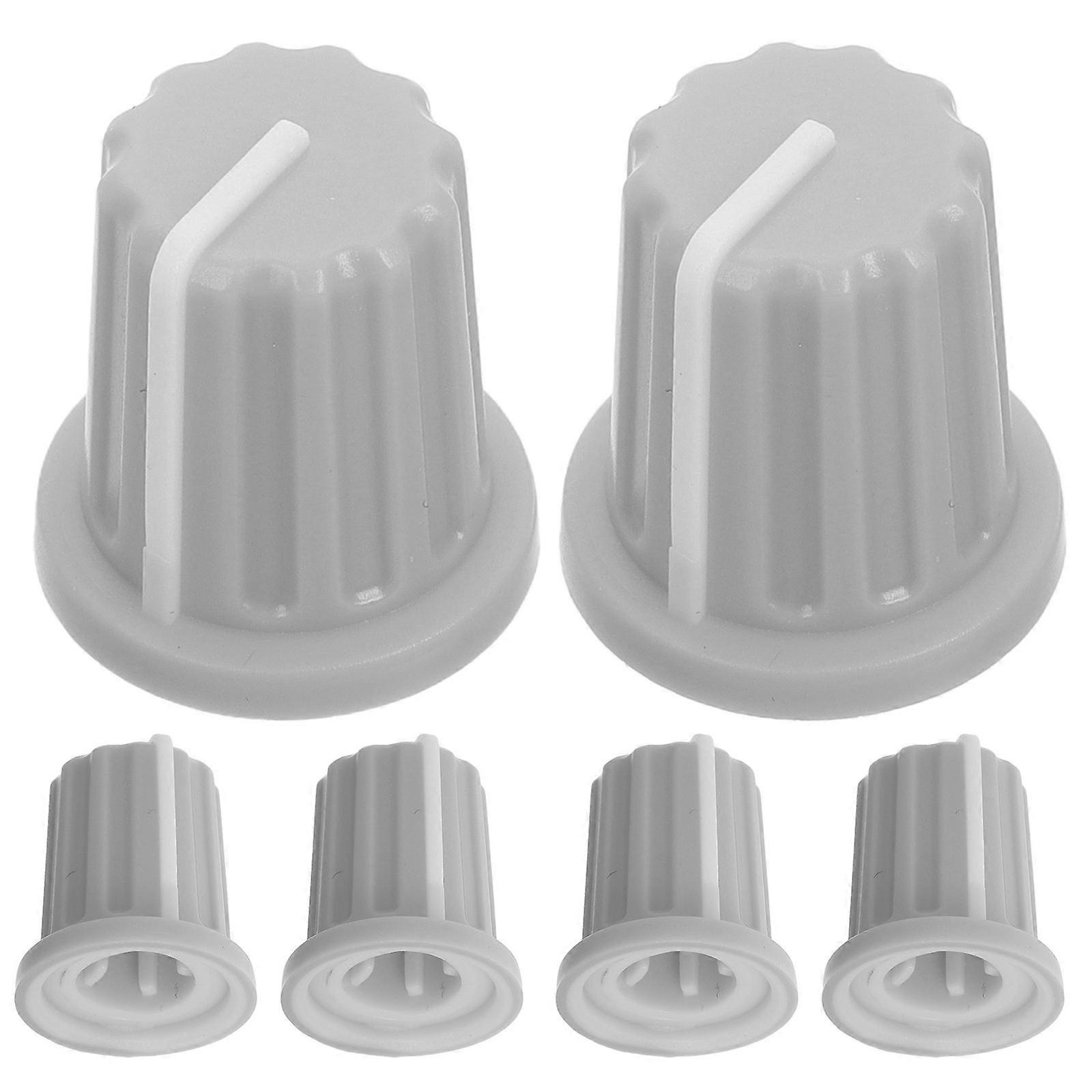 Volume Tone Switch Caps Potentiometer Knob for 6Pcs Machine Control