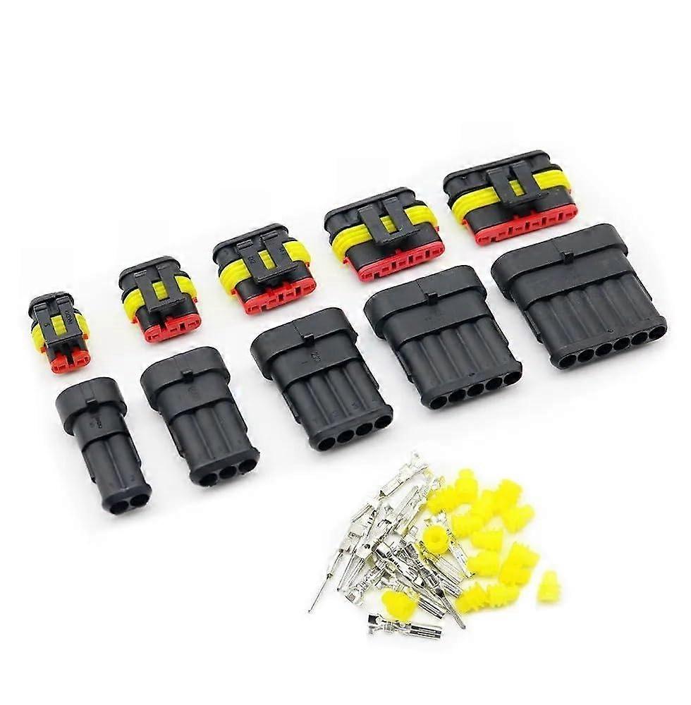 Waterproof Electrical Connector Kit 26 Pin Seal Design for Automotive Wire Connection Set