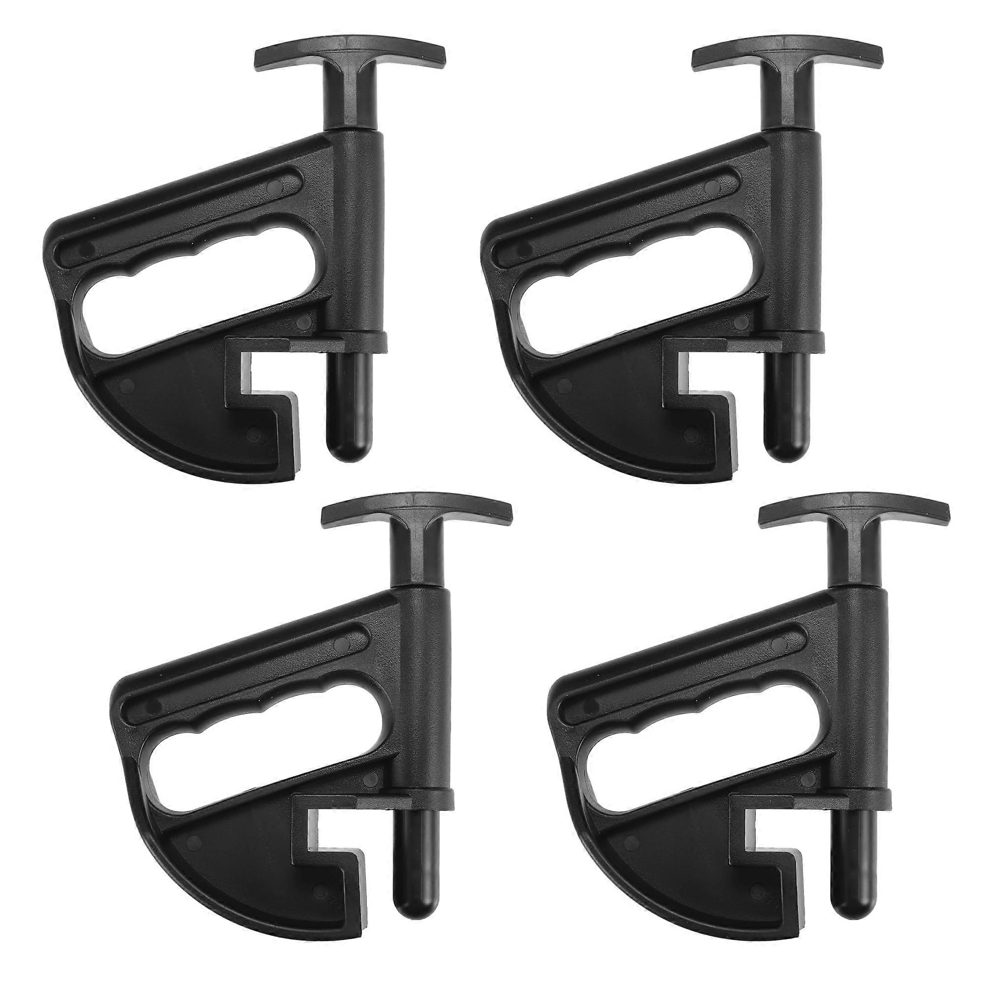 4pcs Tire Bead Breaker Tool Set with Secure Clamp for Fast Auto and Motorcycle Rim Removal