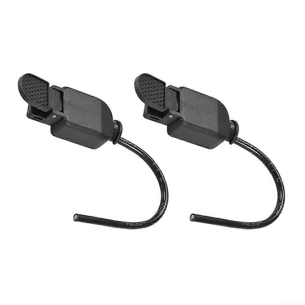 2 Pcs Welding Torch Switch for MIG TIG Plasma, Dual Pack Trigger Buttons with Precise Control