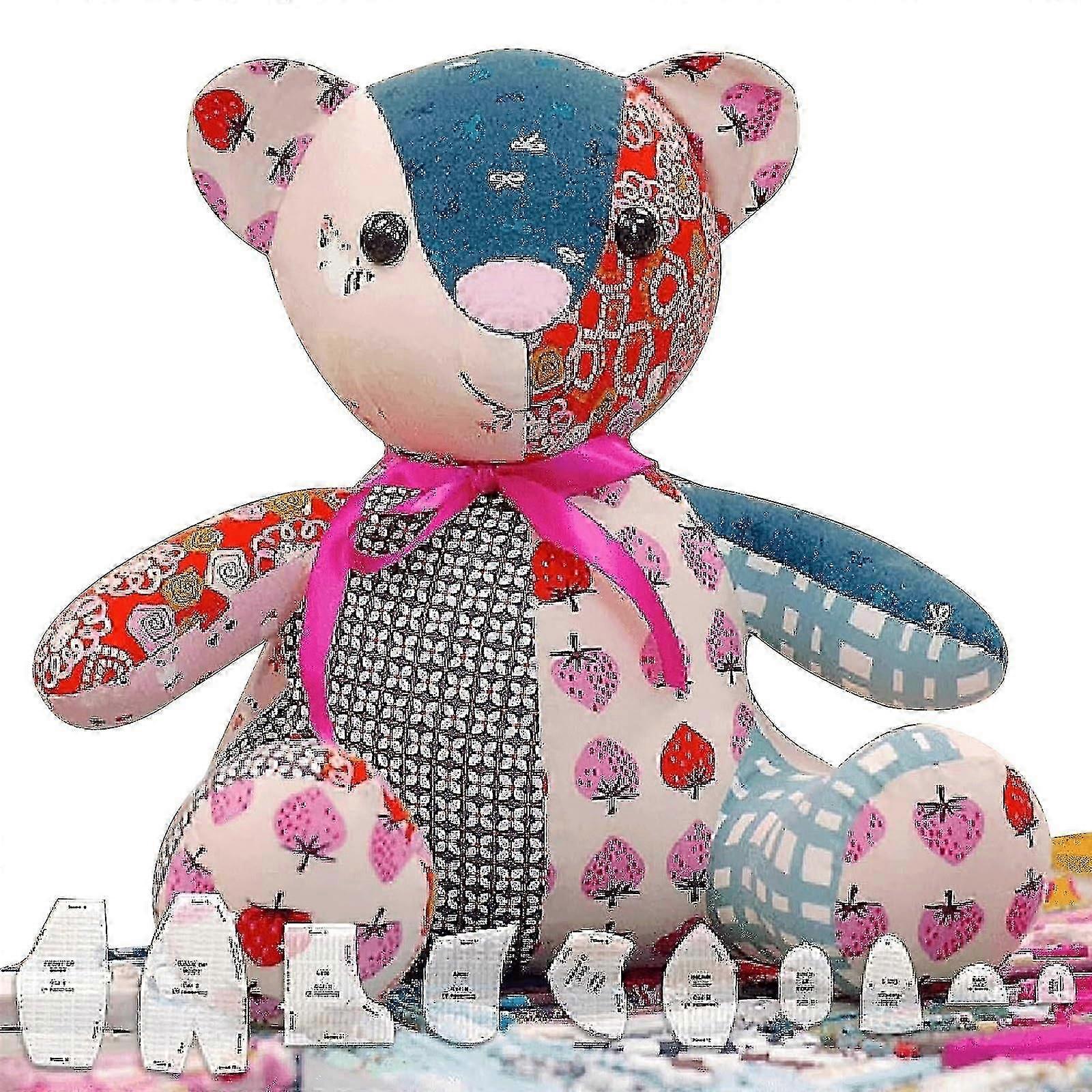 Memory Bear Template Ruler Set,memory Bear Template Ruler Set, With Instructions