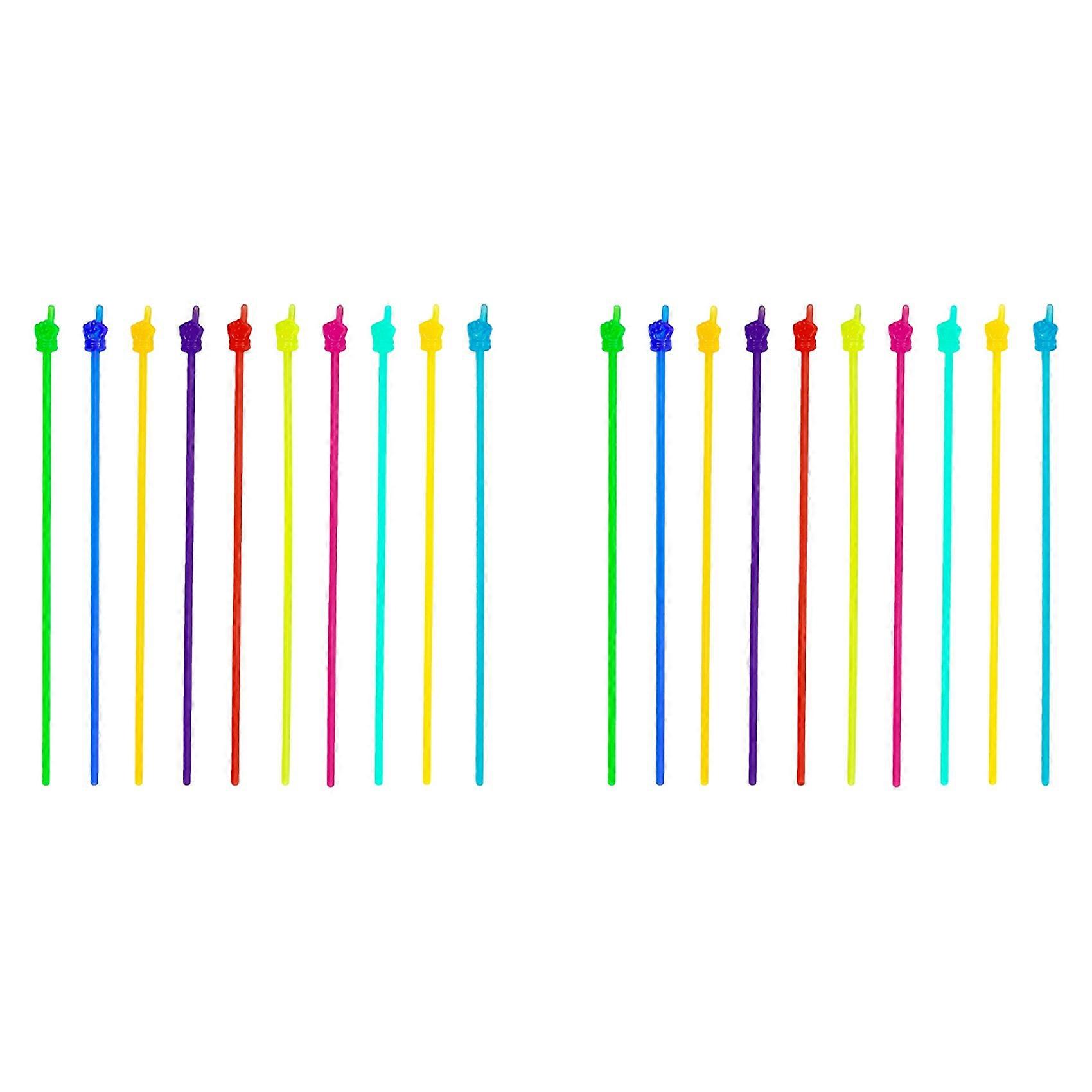 20 PCS Mini Hand Pointers Teachers Pointer Classroom and Presentation Finger Pointer Resin Finger Pointers Stick