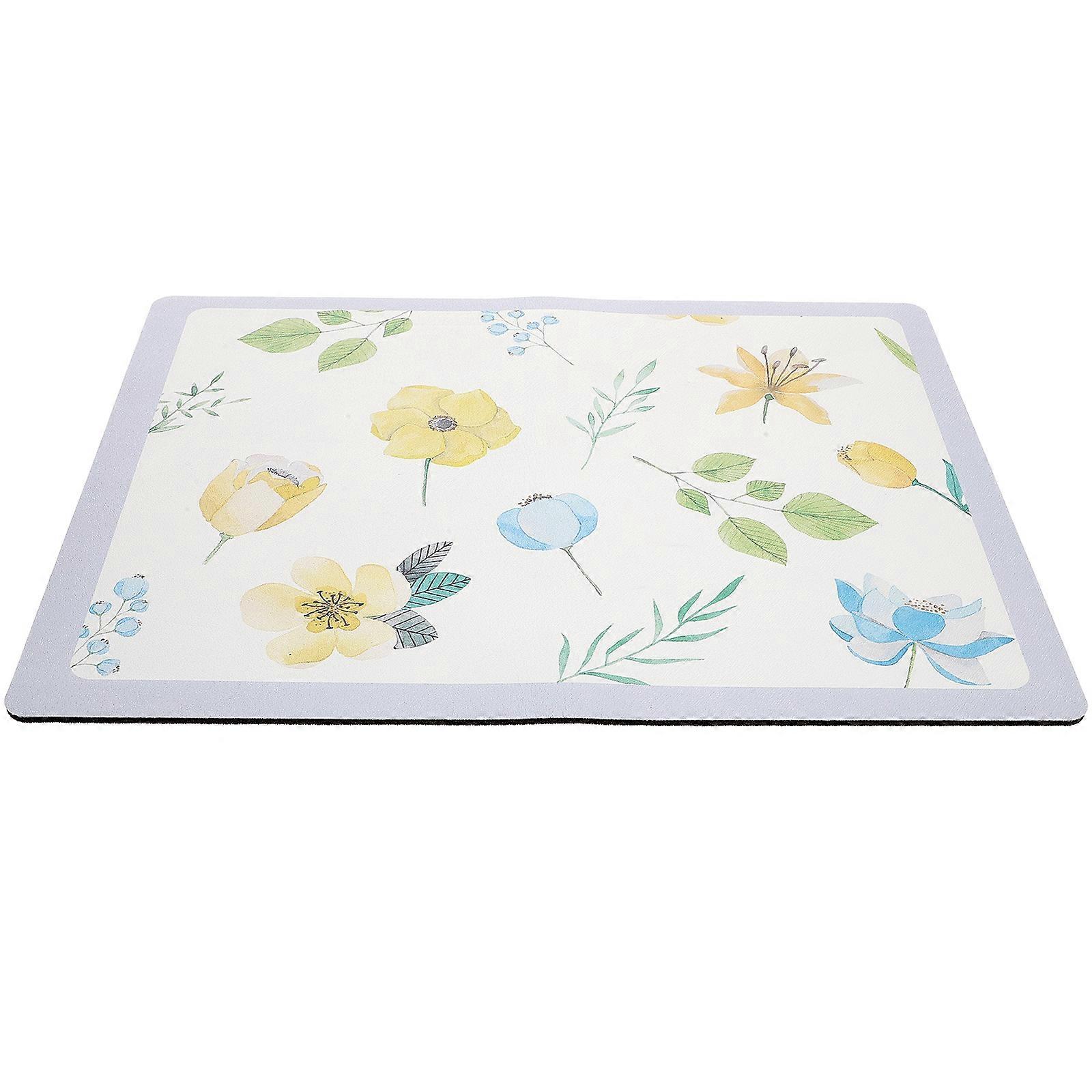 Reusable Drying Pad for Kitchen Supply with Multi-Function Dish Mat