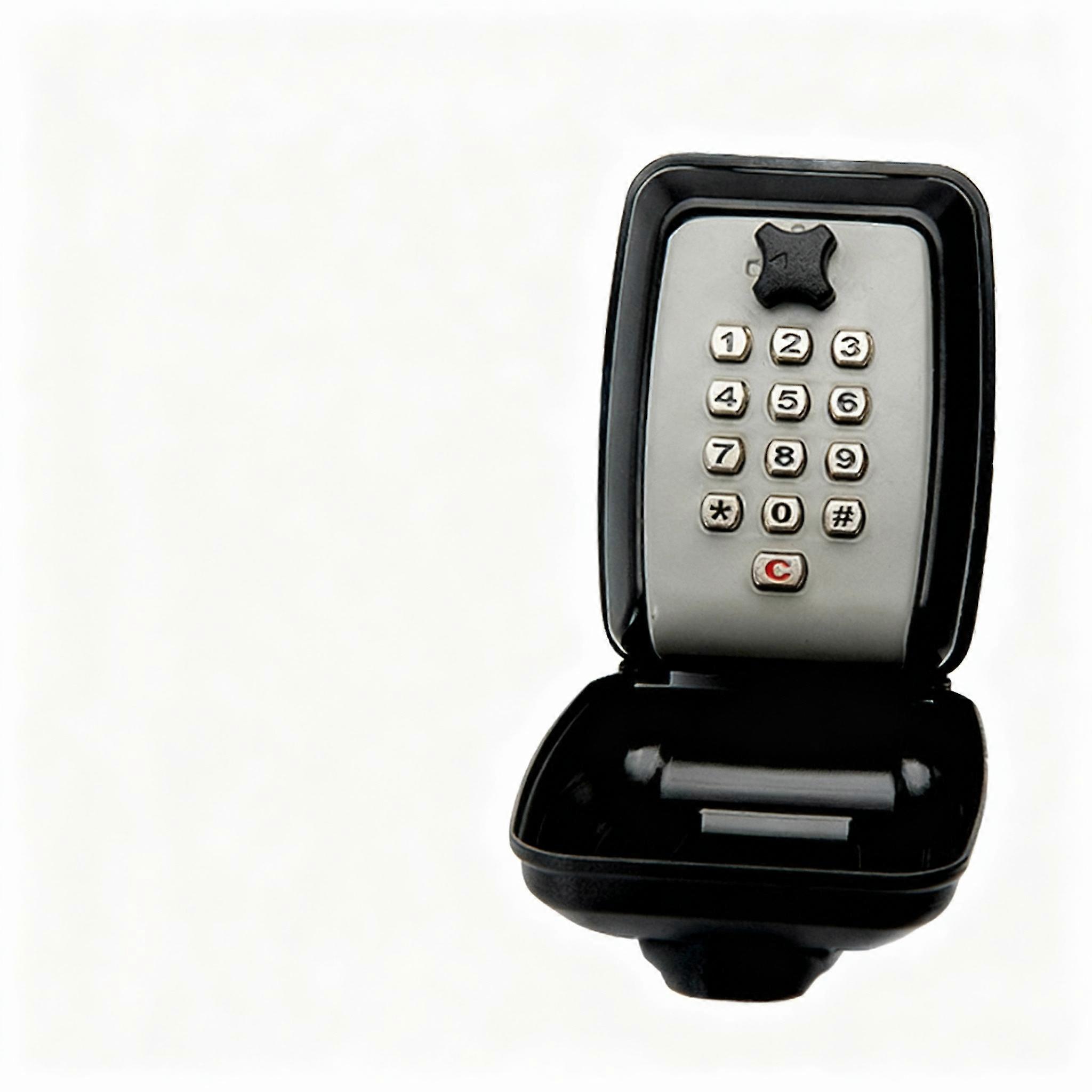 Metal Key Box for Home Use with Keypad Lock Wall Mounted Design