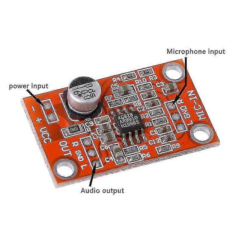 Headphone Amplifiers Ultra Small Volume Dynamic Microphone Pre Amplifier Board 25-26