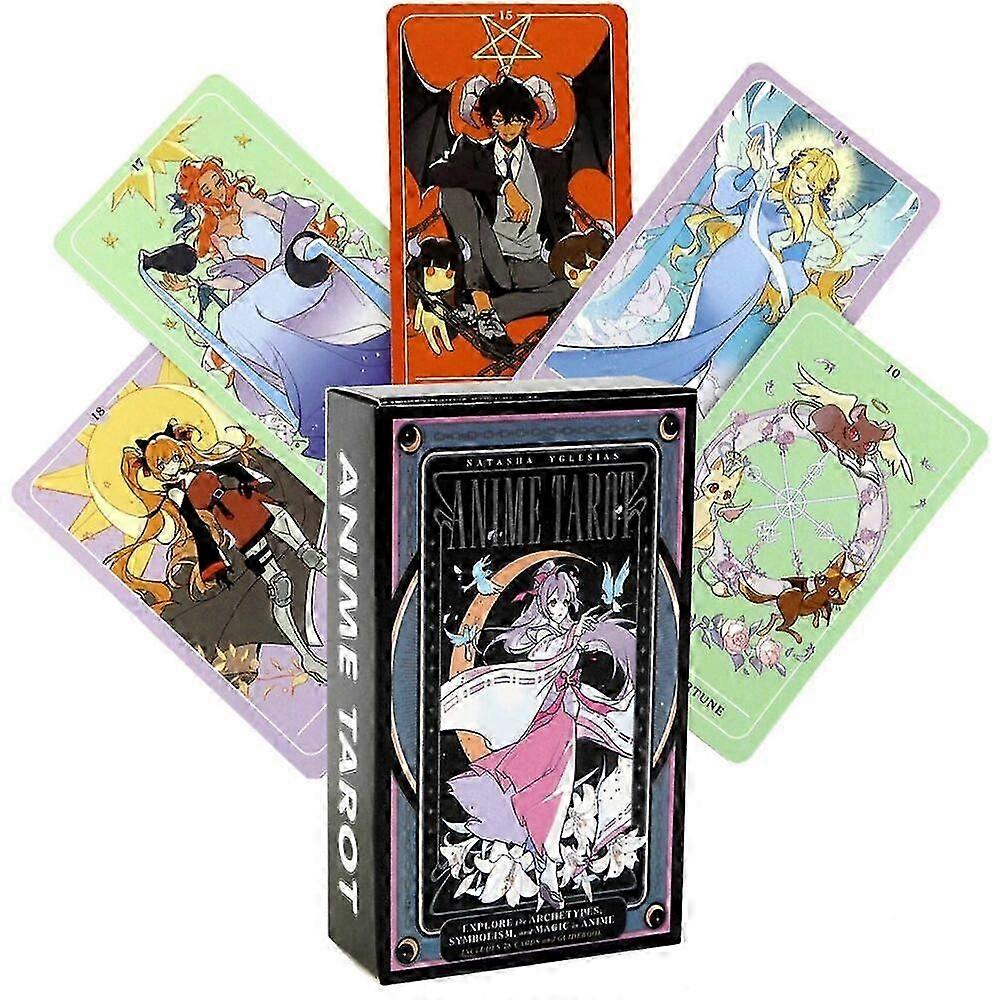 Anime Tarot Cards Deck: 78 Card Divination Tool 26-27s