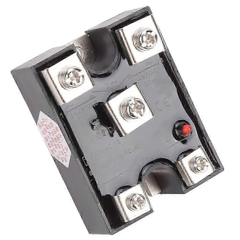 BERM-KB25DA 25A Solid State Relay DC Control 58x45x28mm Red