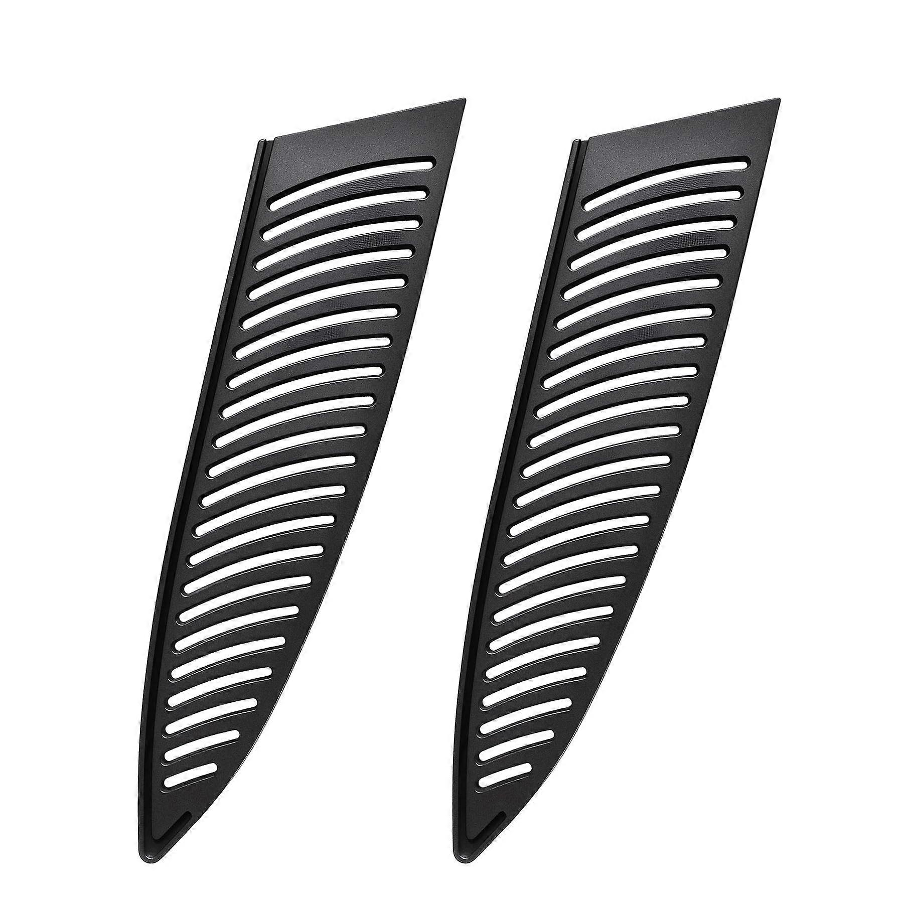 2 Pcs 8 Inch Chef Knife Guard Set with PP Knife Sheath Blade Protector for Safe Storage Black