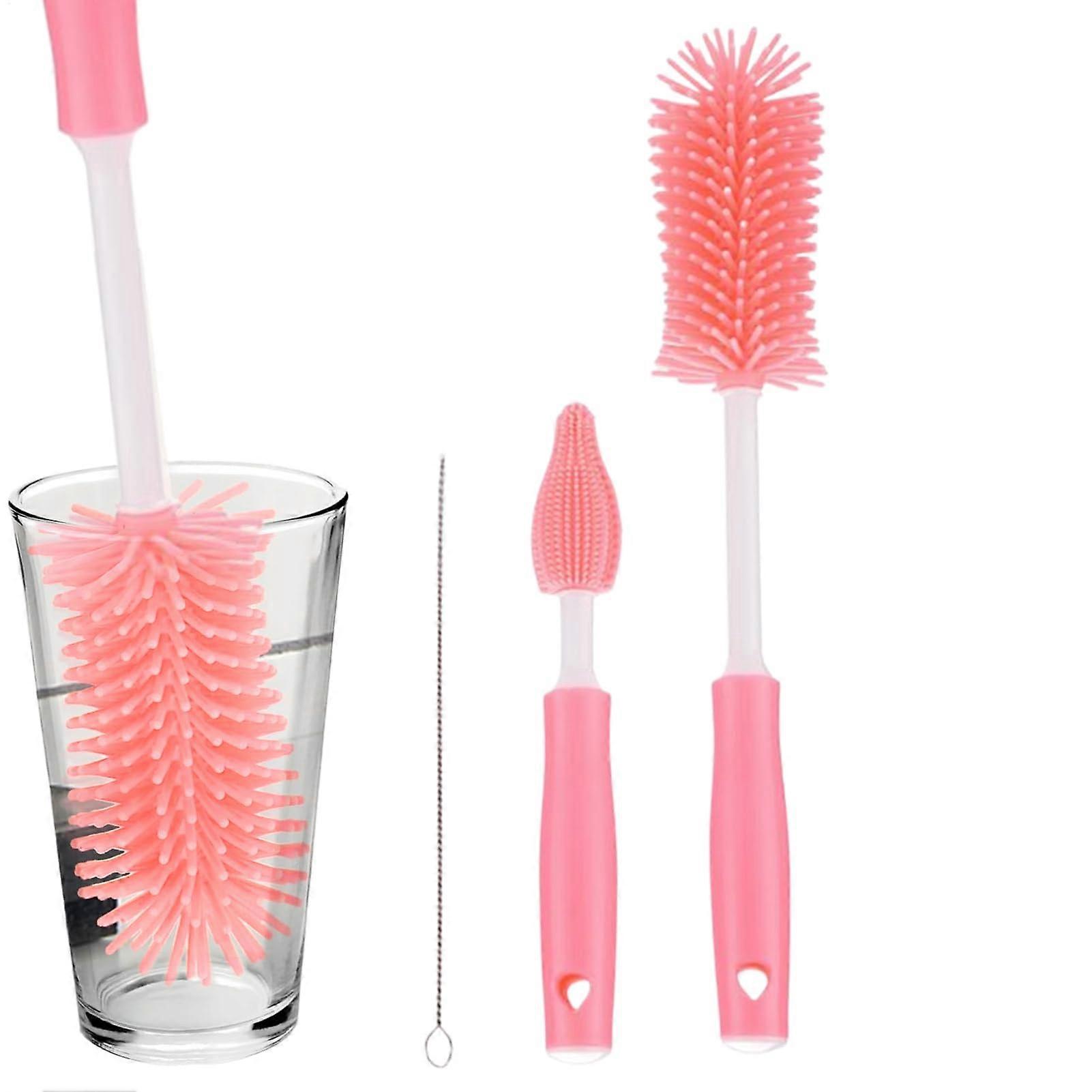 Bottle Cleaning Brush for Flask Mug Jar Kettle with Deep Gap Cleaning and Easy Corner Access