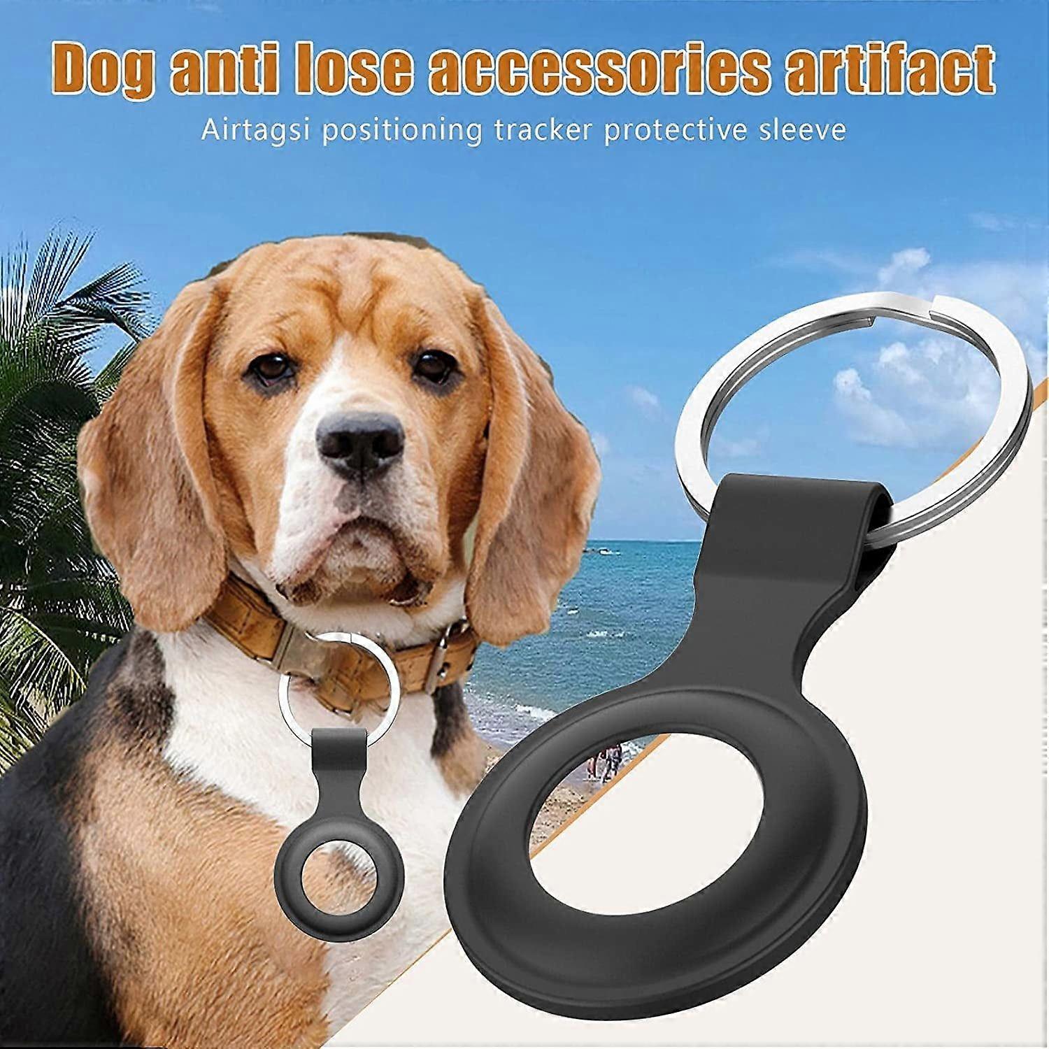 Silicone Case Cover Compatible with Apple AirTag, Airtags Protective Case with