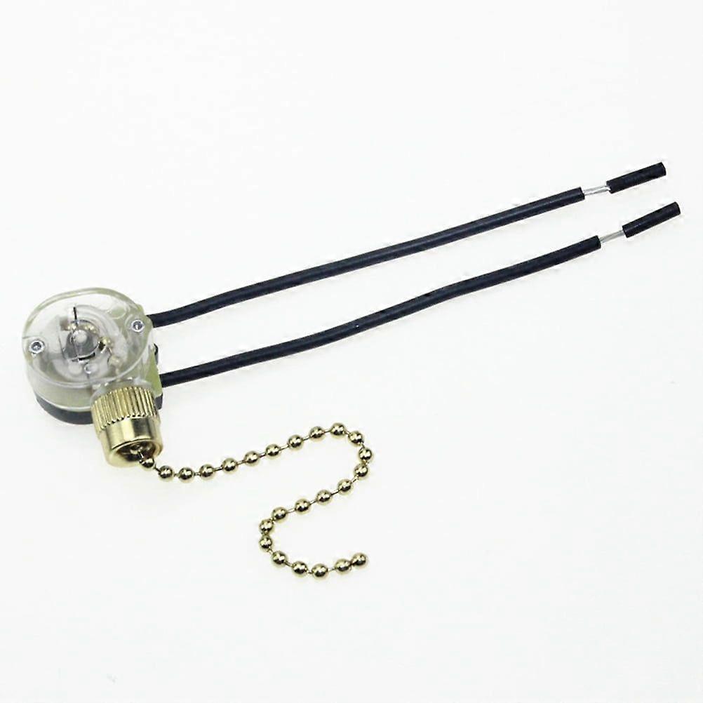 Fan Pull Chain Ceiling Fan Light Lamp Replacement Pull Chain Golden