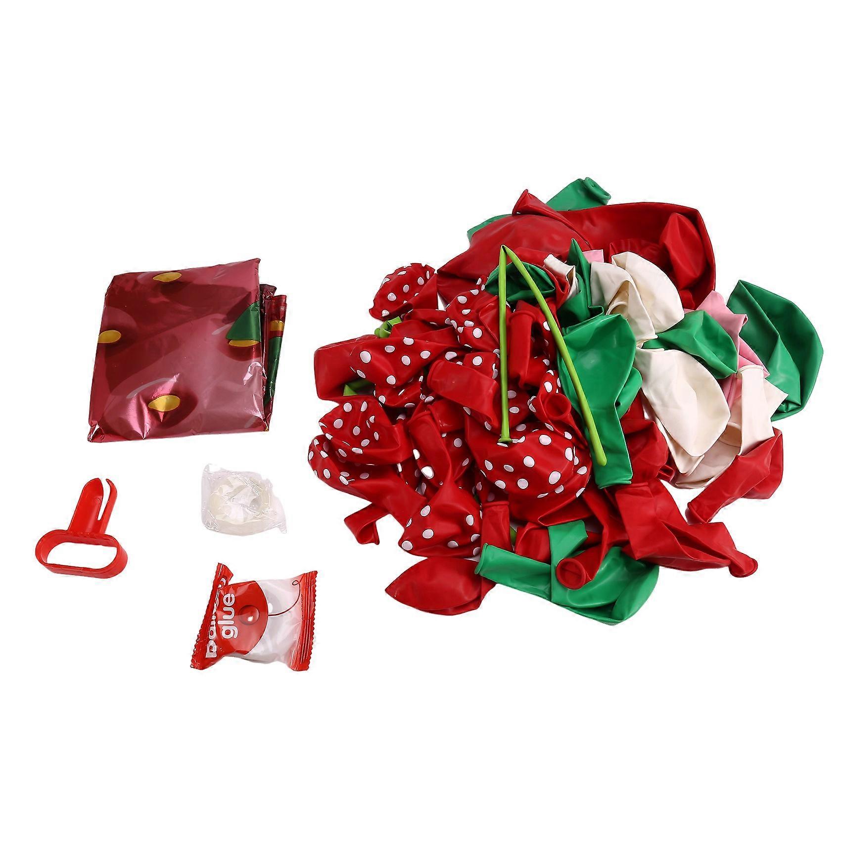 Strawberry Balloon Garland Arch Kit