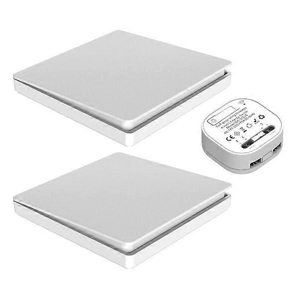 Wireless self-generating switch battery-free waterproof compatible with LED CFL bathroom home remote control switch