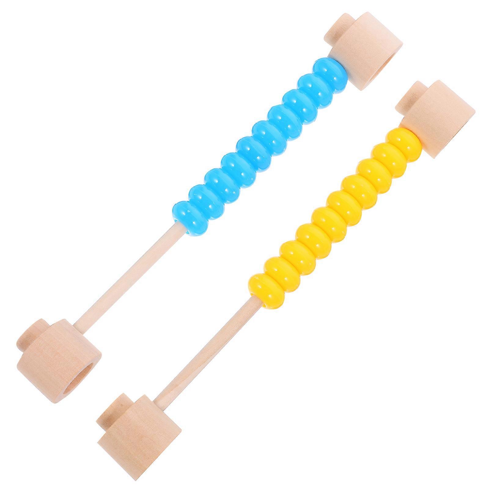 Children Abacus Toy Math Learning Tool Busy Board Abacus 2Pcs Set