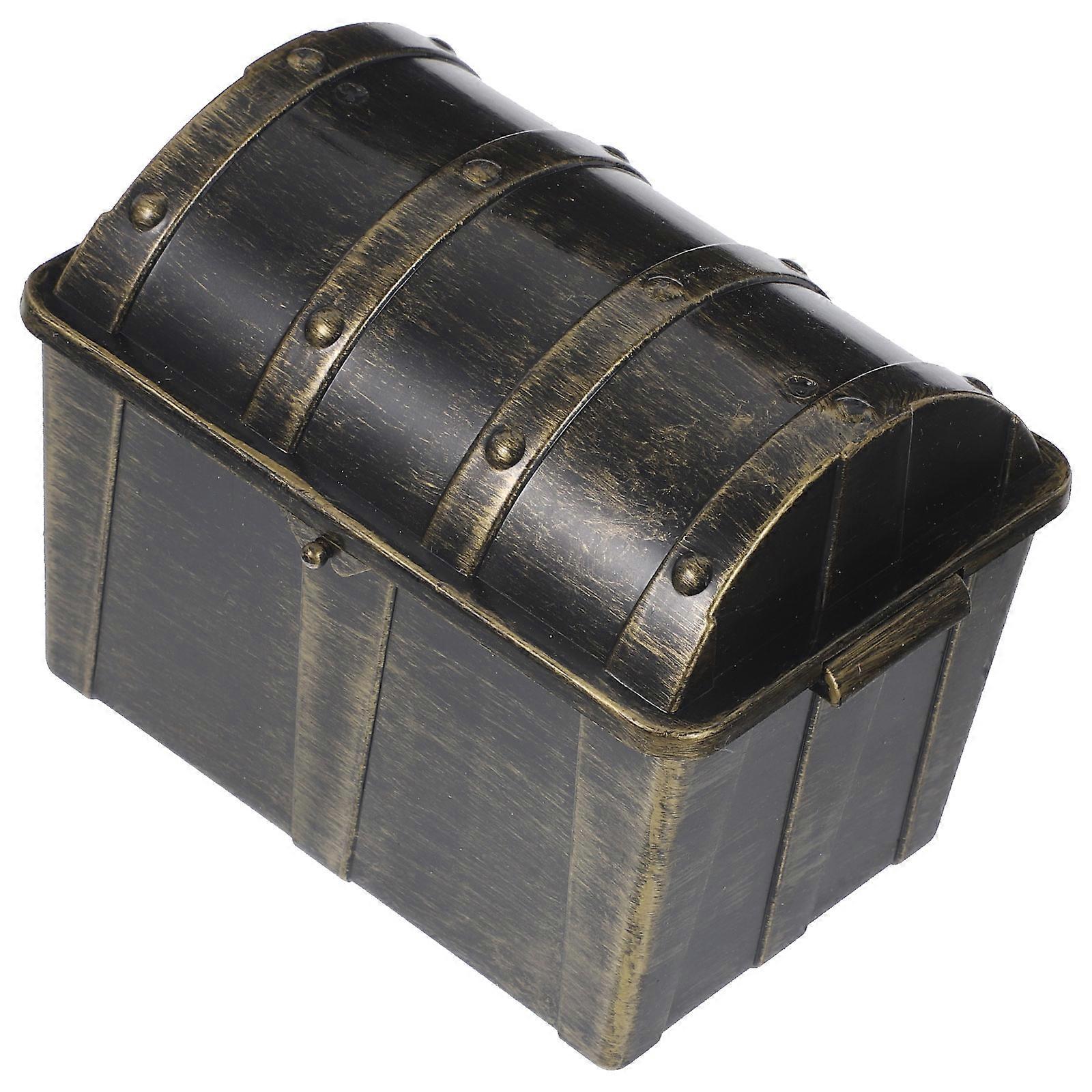 Pirate Treasure Chest for Storage Use 3Pcs Small Decorative Jewelry Container