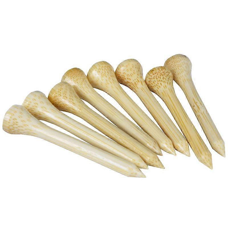 100Pcs Golf Tees Bamboo Tee Golf Balls Holder,42Mm