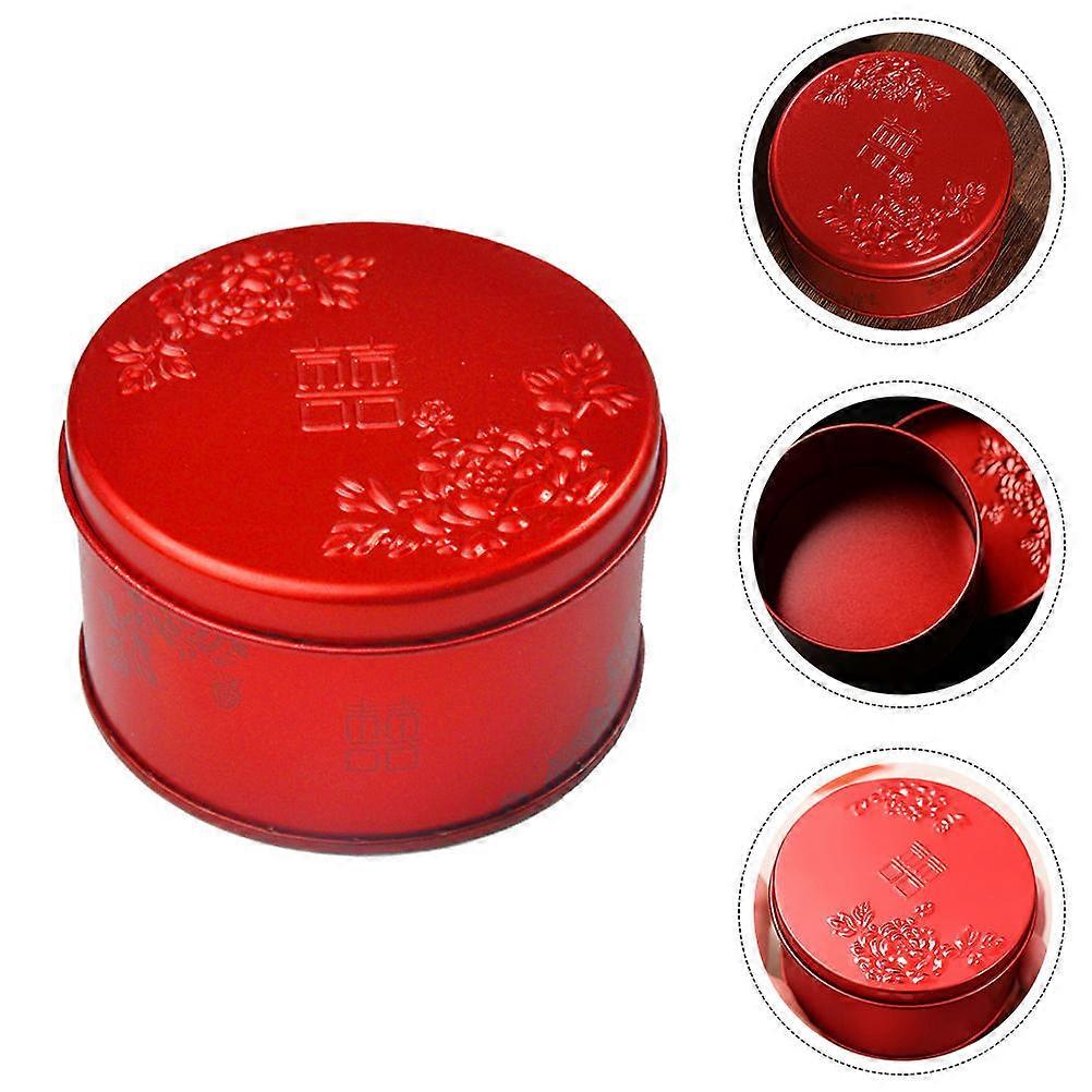 Creative Candy Boxes for Storing 5Pcs Red Wedding Packing Boxes